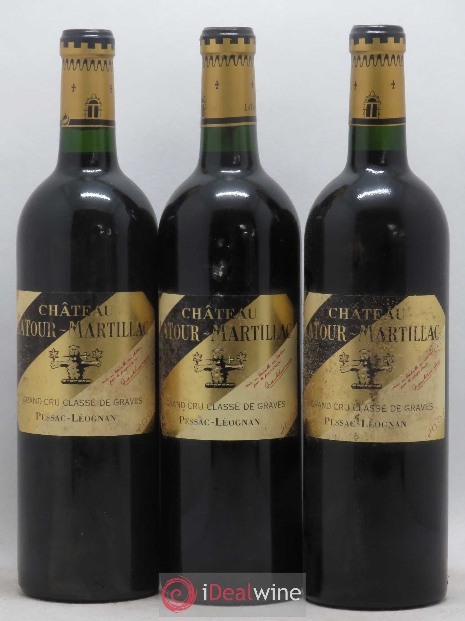 Château Latour-Martillac Cru Classé de Graves 2005 - Lot de 6 bouteilles - 2