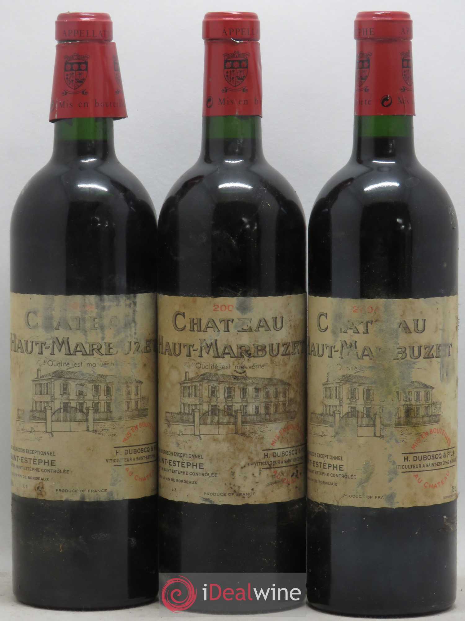 Château Haut Marbuzet 2004 - Lot de 6 bouteilles - 2
