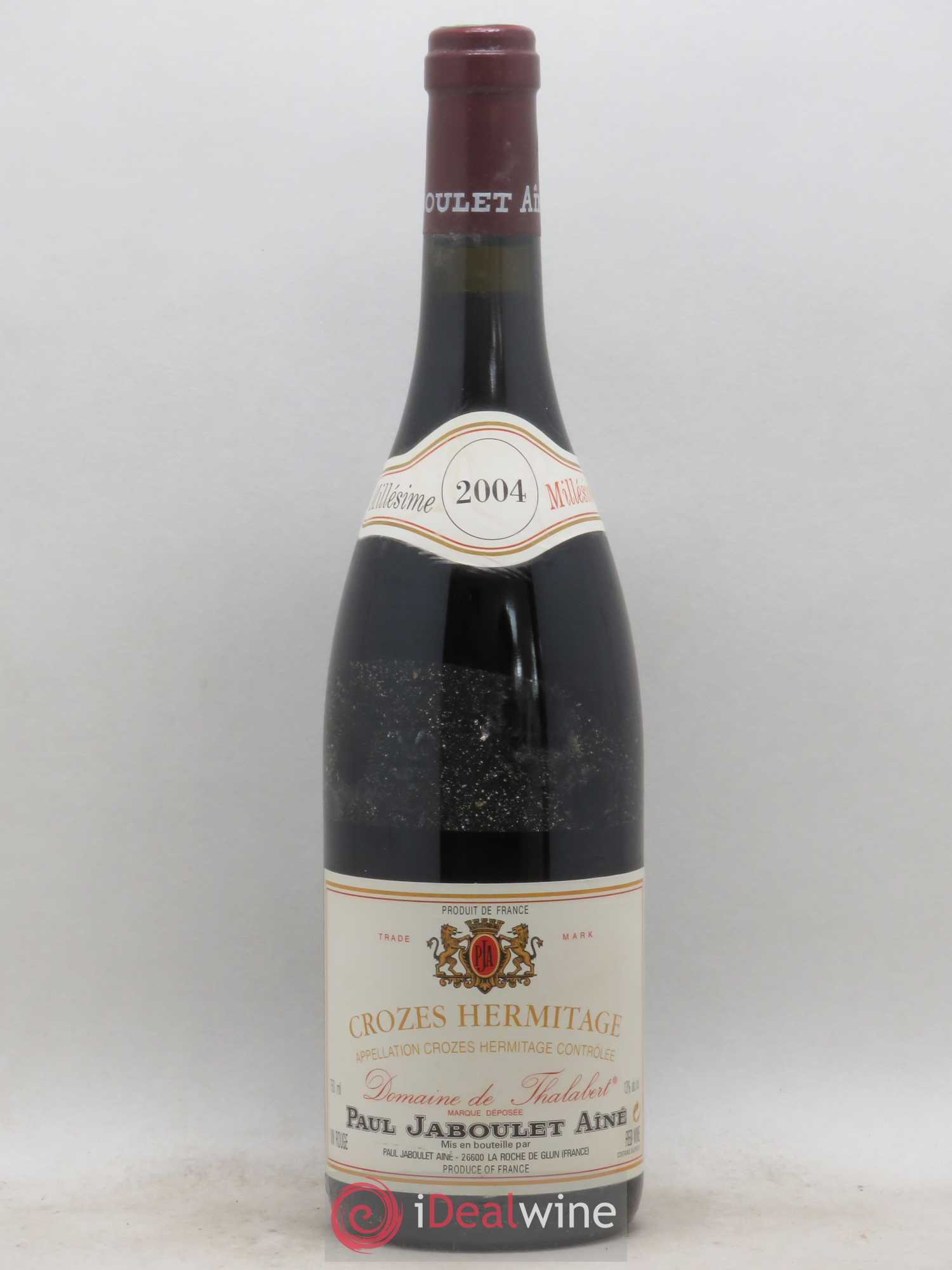 Crozes-Hermitage Domaine de Thalabert Paul Jaboulet Ainé 2004 - Lot de 1 bouteille - 0