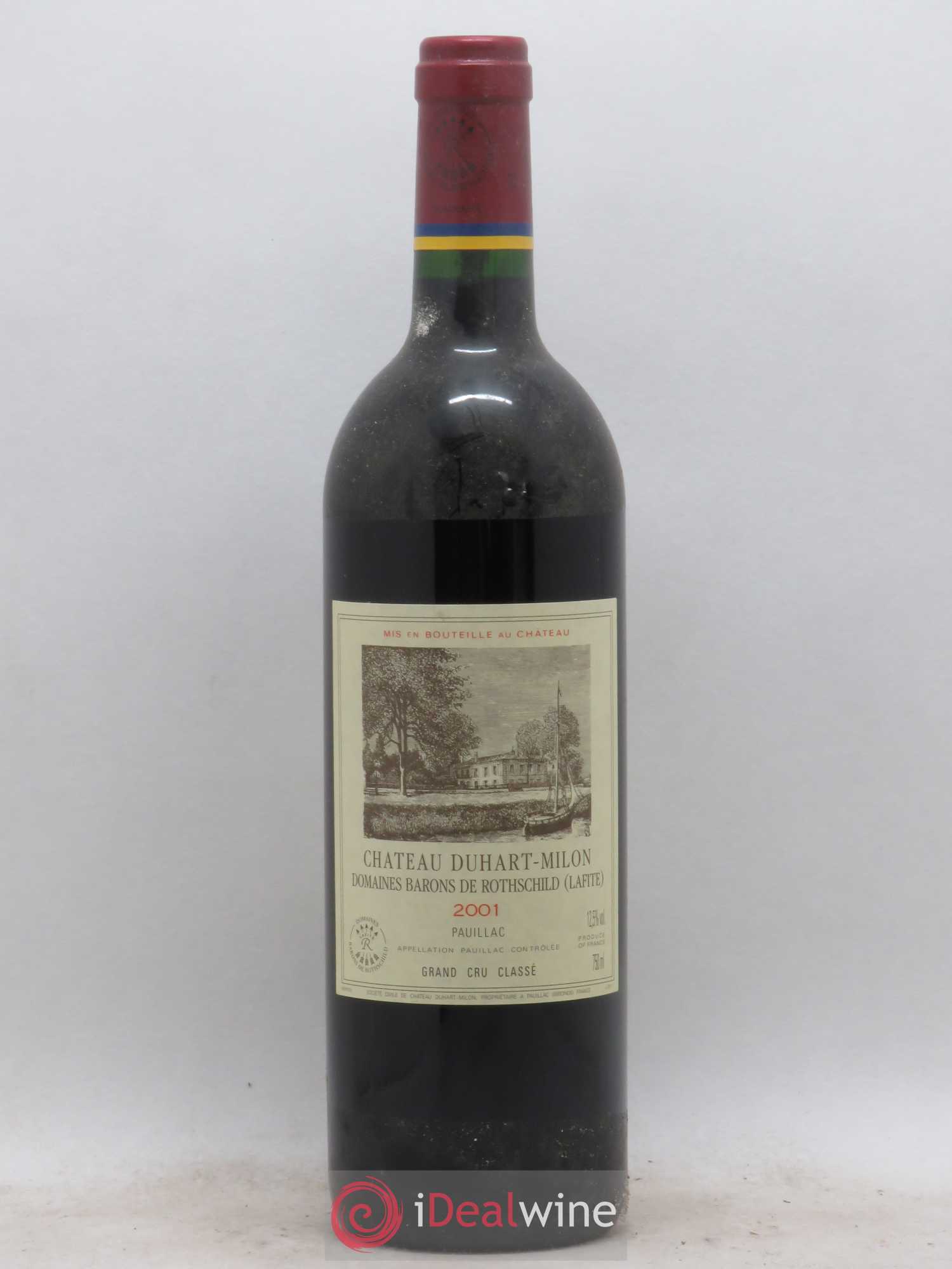 Château Duhart-Milon 4ème Grand Cru Classé 2001 - Lot de 1 bouteille - 0