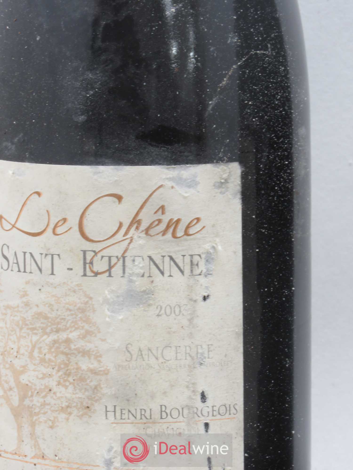 Sancerre Le Chêne Saint-Etienne Henri Bourgeois 2003 - Lot de 3 bouteilles - 1