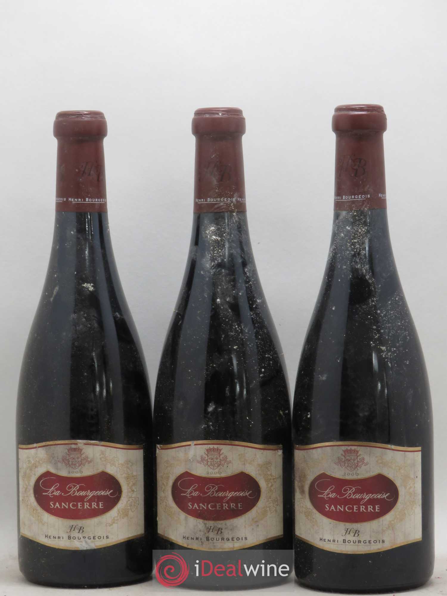 Sancerre La Bourgeoise Henri Bourgeois 2006 - Lot de 3 bouteilles - 0