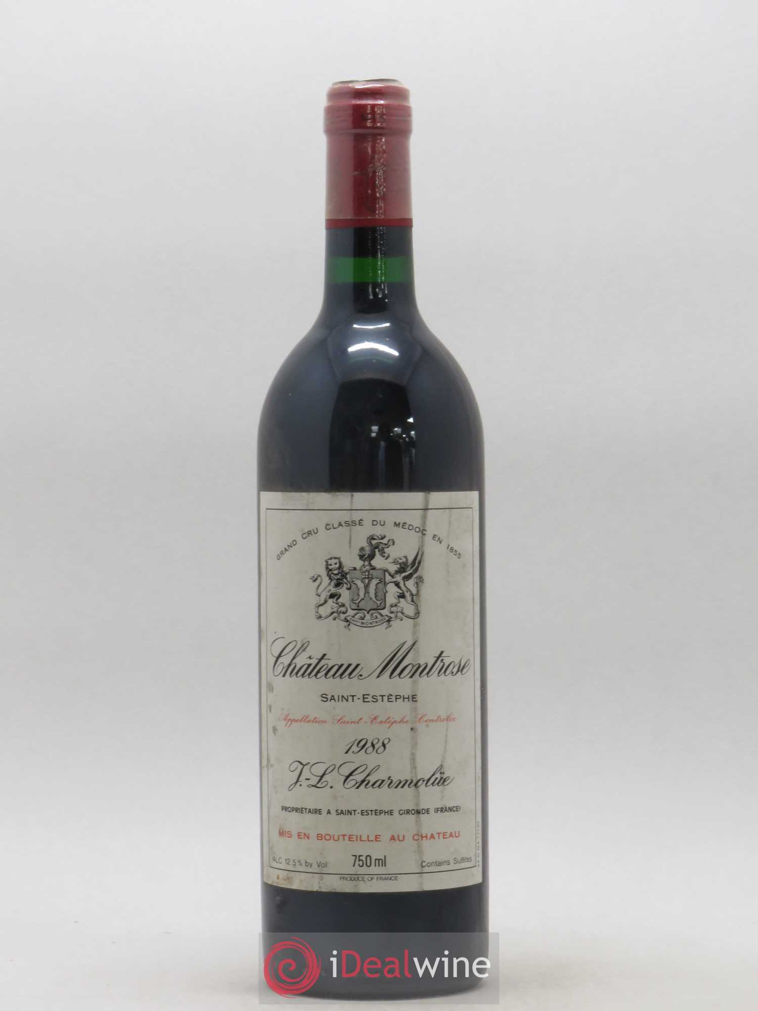 Château Montrose 2ème Grand Cru Classé 1988 - Lot de 1 bouteille - 0