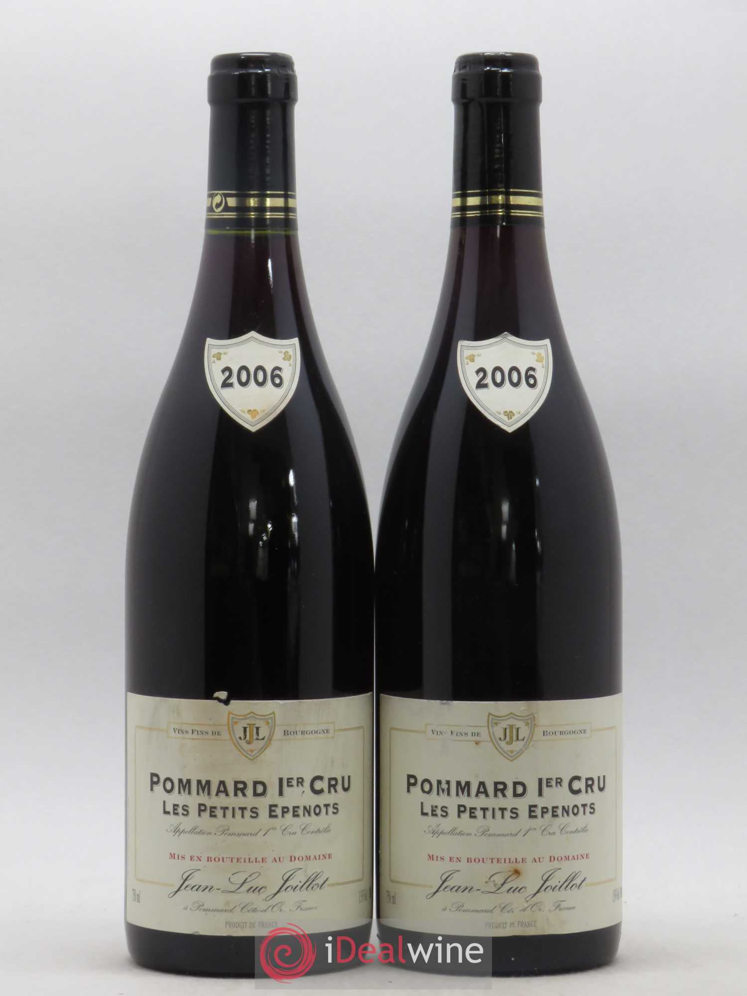 Pommard 1er Cru Les Petits Epenots Jean-Luc Joillot 2006 - Posten von 2 Flaschen - 0