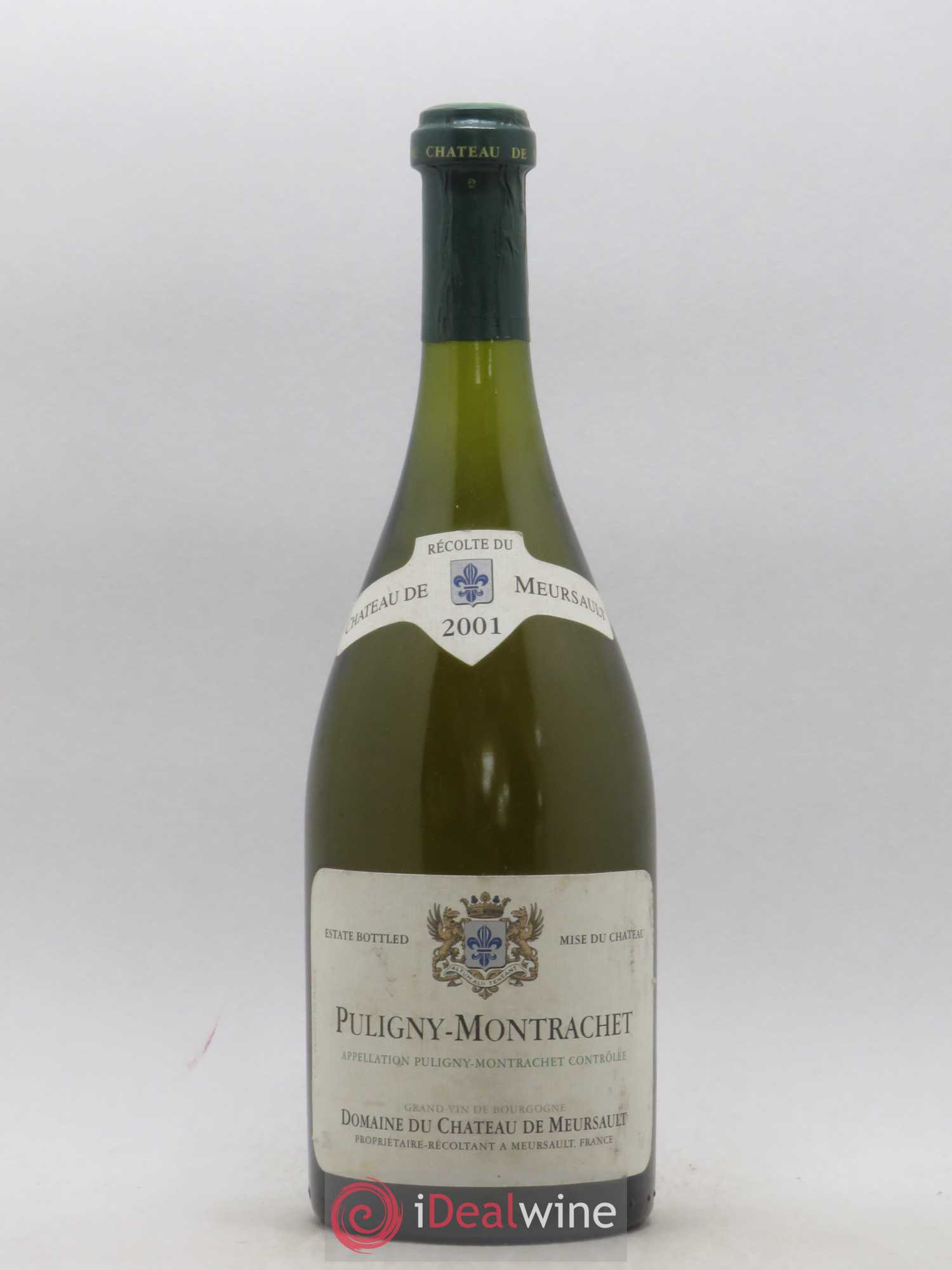 Puligny-Montrachet Château de Meursault 2001 - Lot de 1 bouteille - 0