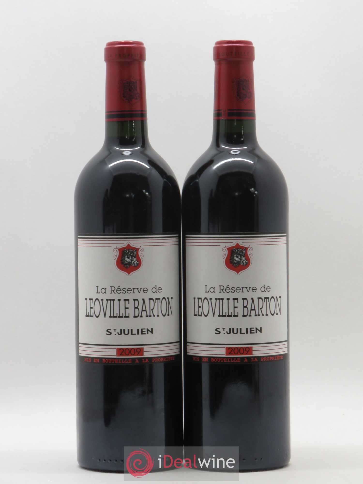 La Réserve de Léoville Barton 2009 - Lot de 2 bouteilles - 0