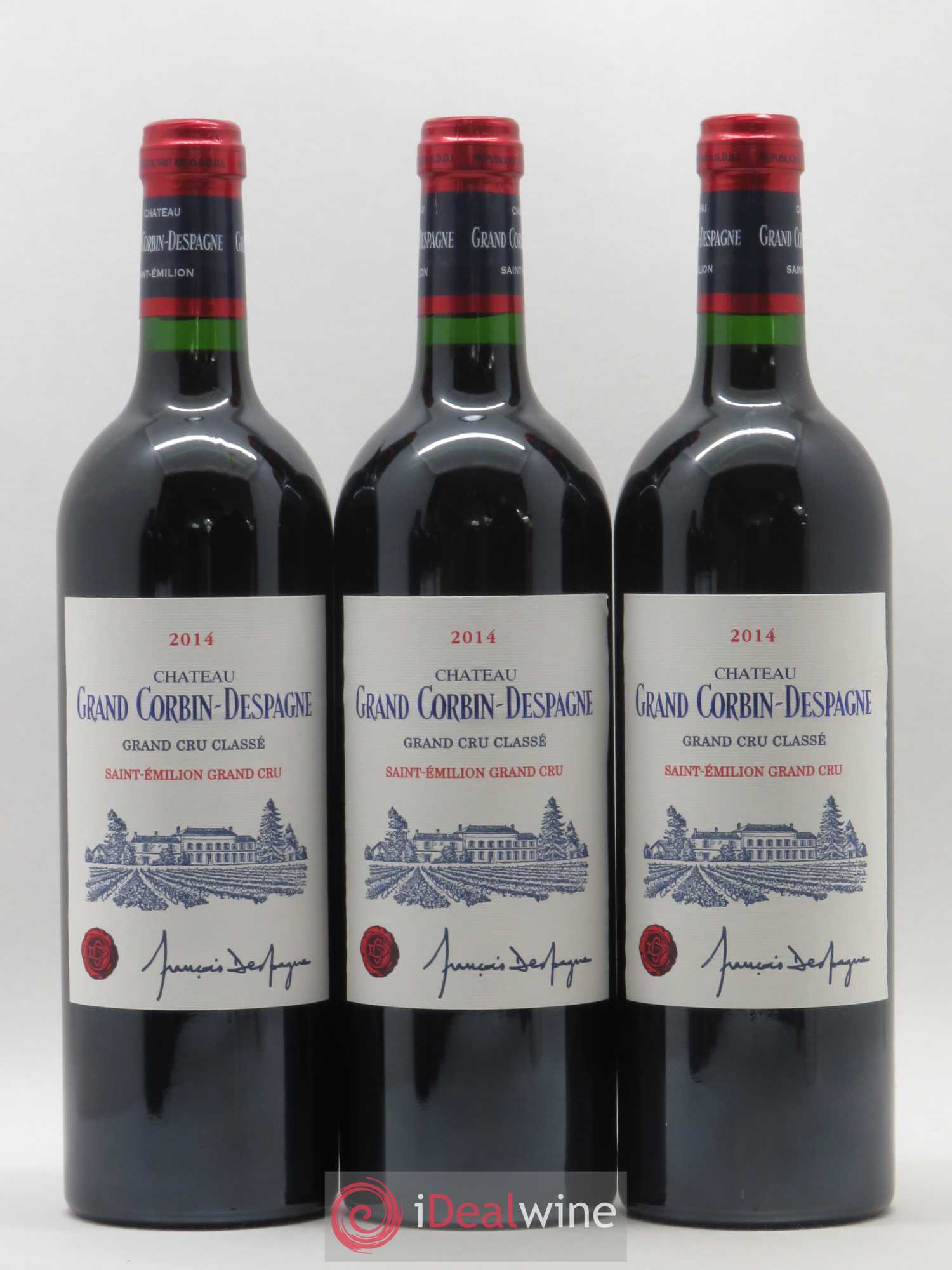 Château Grand Corbin Despagne Grand Cru Classé 2014 - Lot de 6 bouteilles - 2
