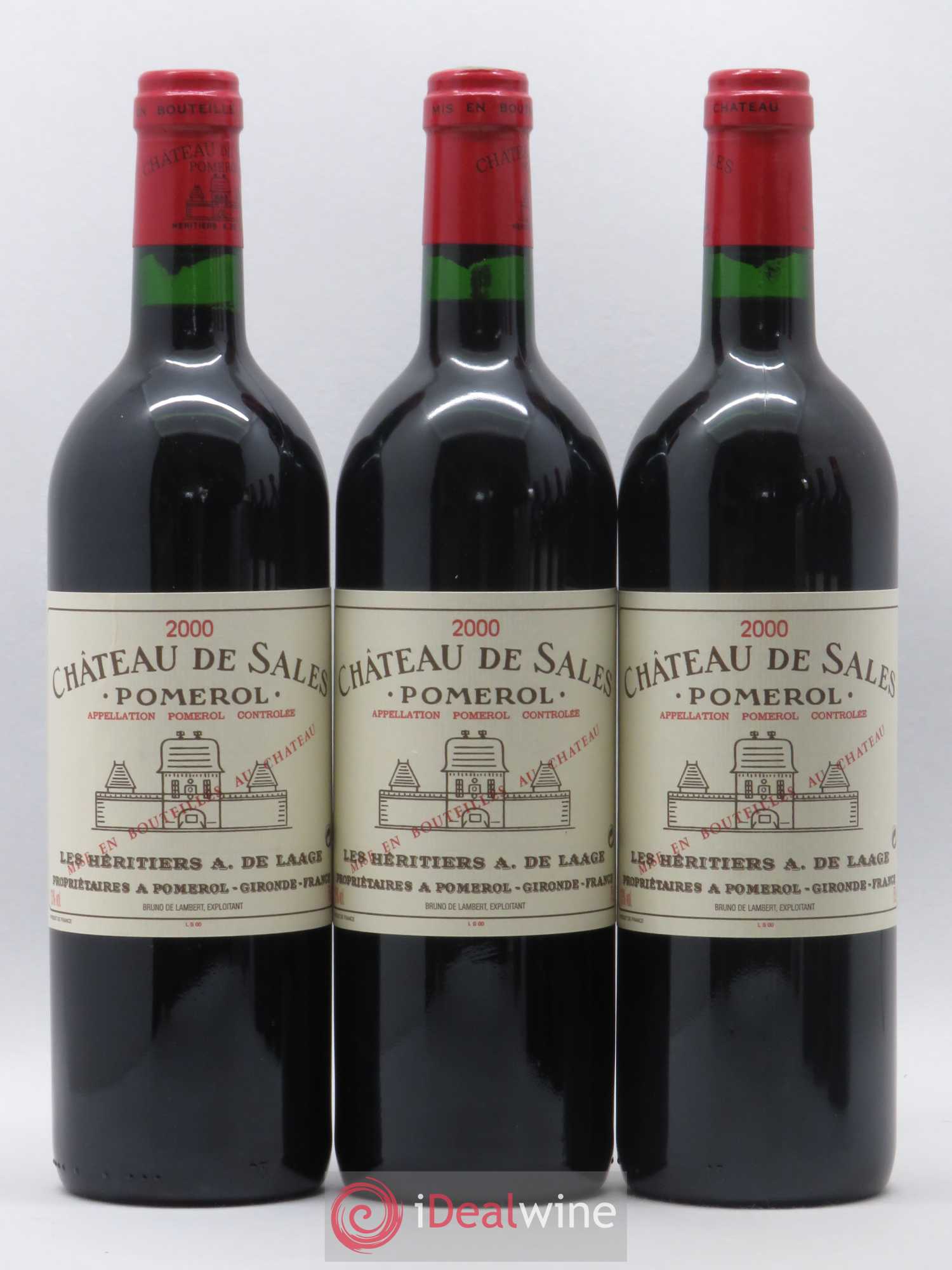 Château de Sales 2000 - Lot de 6 bouteilles - 1