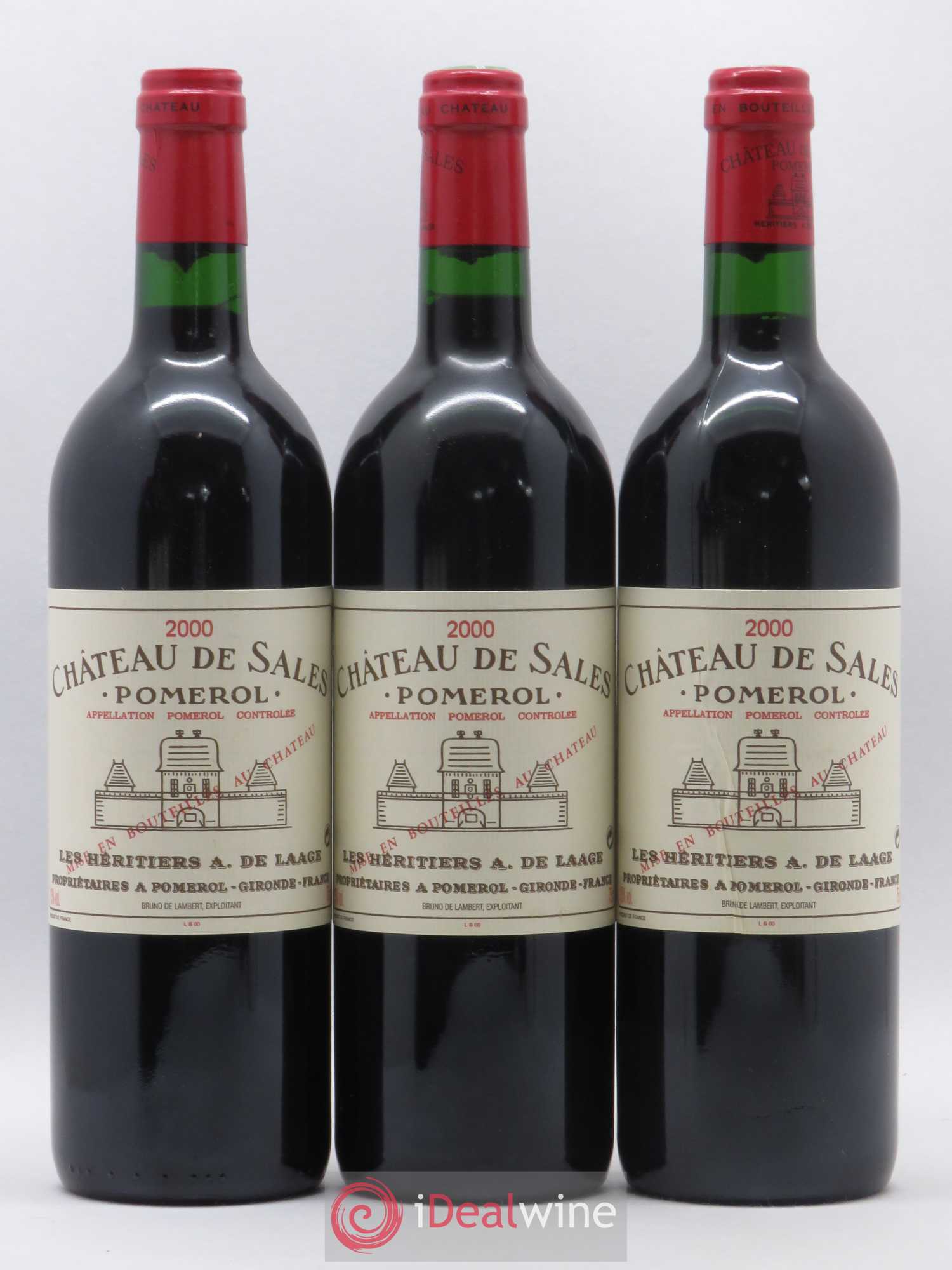 Château de Sales 2000 - Lot de 6 bouteilles - 2