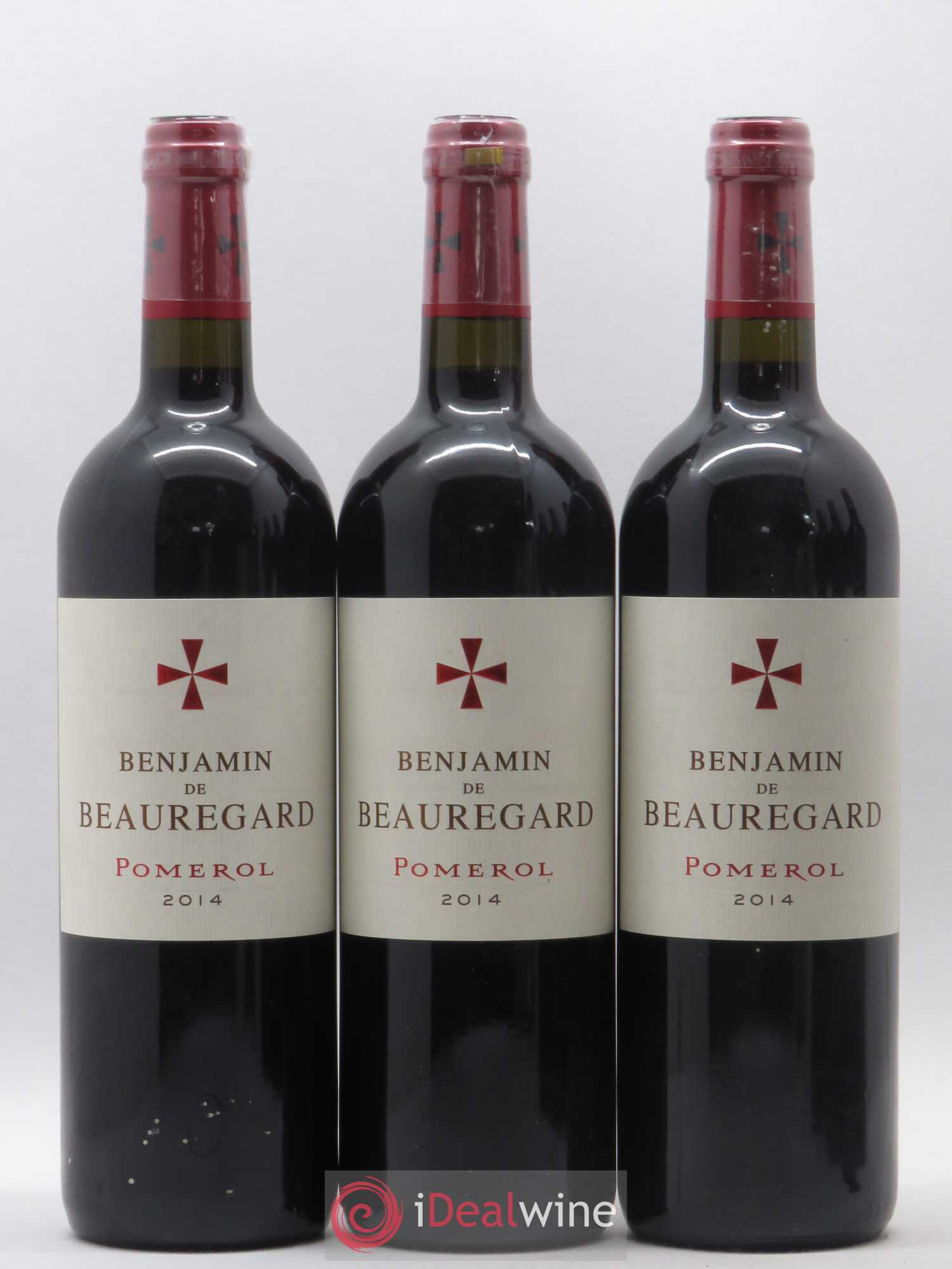 Pomerol Benjamin de Beauregard 2014 - Posten von 6 Flaschen - 1