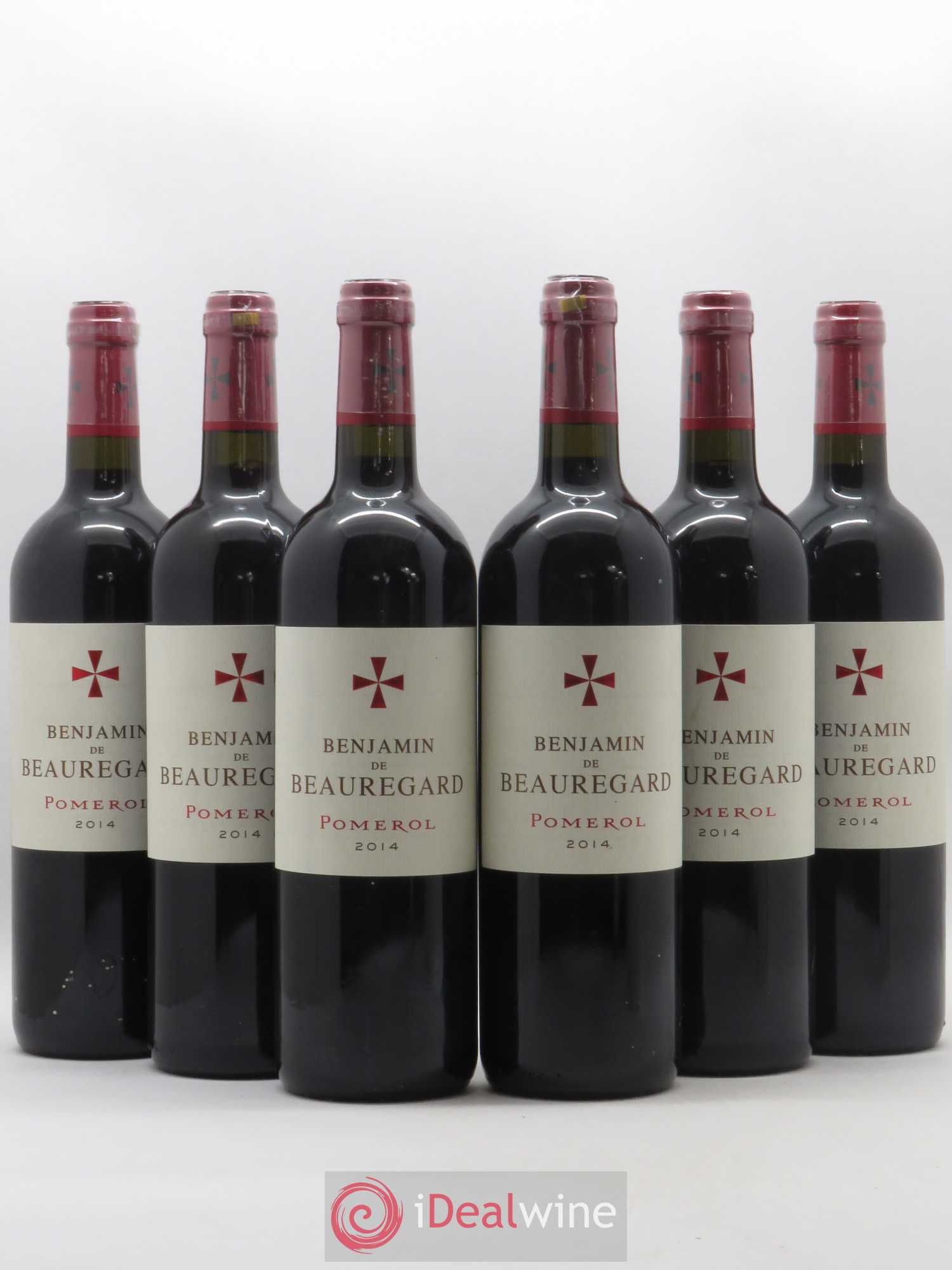 Pomerol Benjamin de Beauregard 2014 - Posten von 6 Flaschen - 0