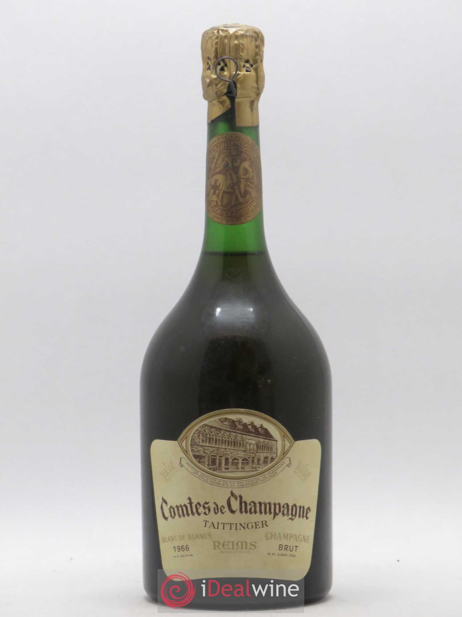 Comtes de Champagne Taittinger 1966 - Lot de 1 bouteille - 0
