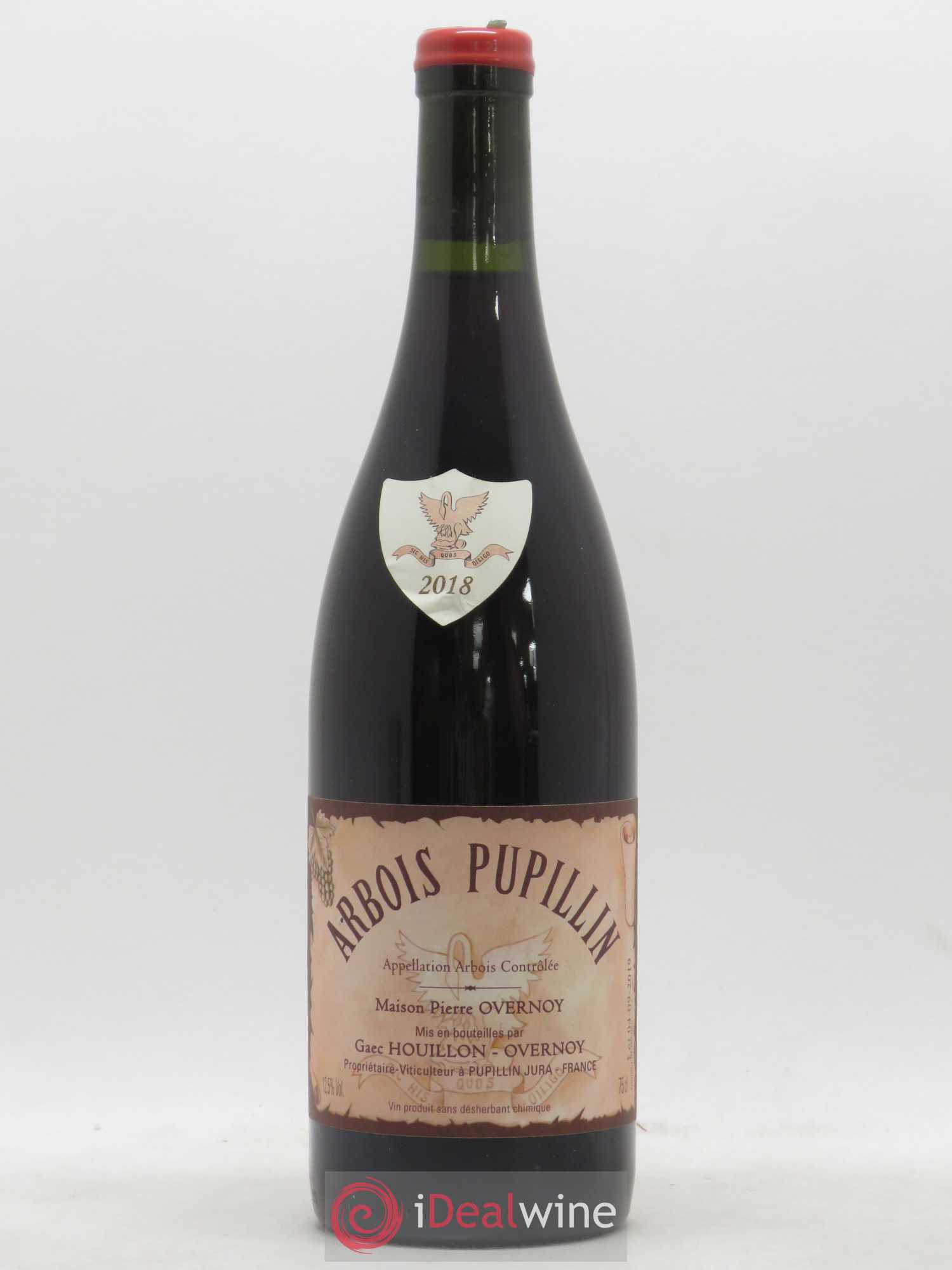 Arbois-Pupillin Poulsard (cire rouge) Overnoy-Houillon (Domaine) 2018 - Lot de 1 bouteille - 0