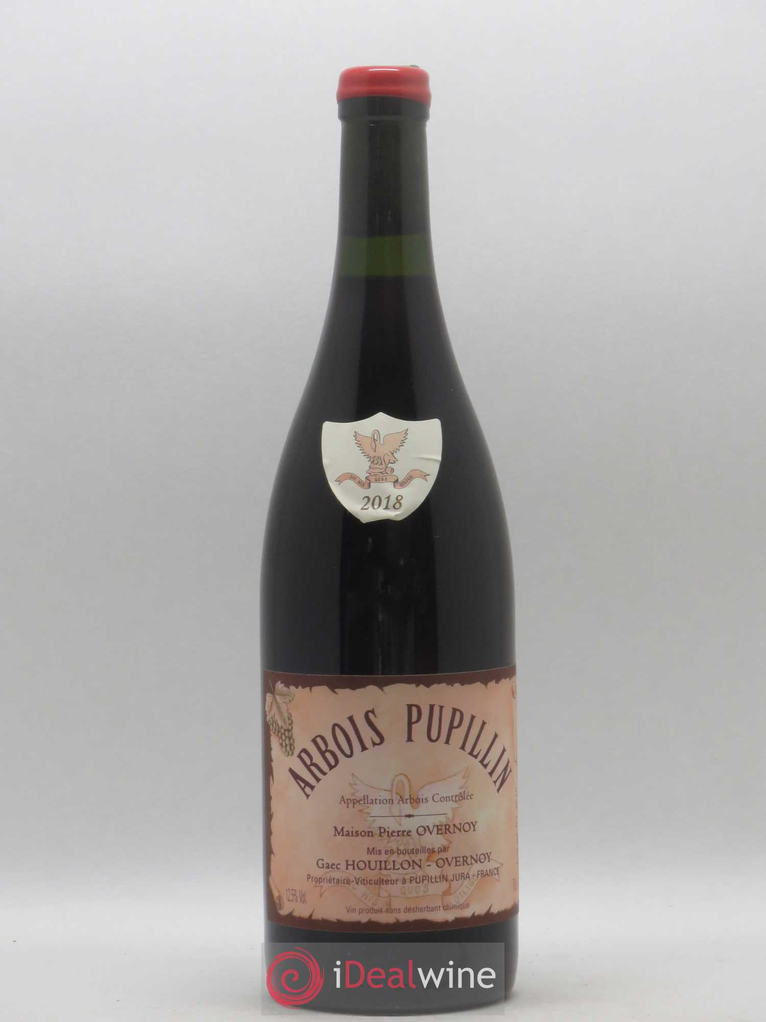 Arbois-Pupillin Poulsard (cire rouge) Overnoy-Houillon (Domaine) 2018 - Lot de 1 bouteille - 0