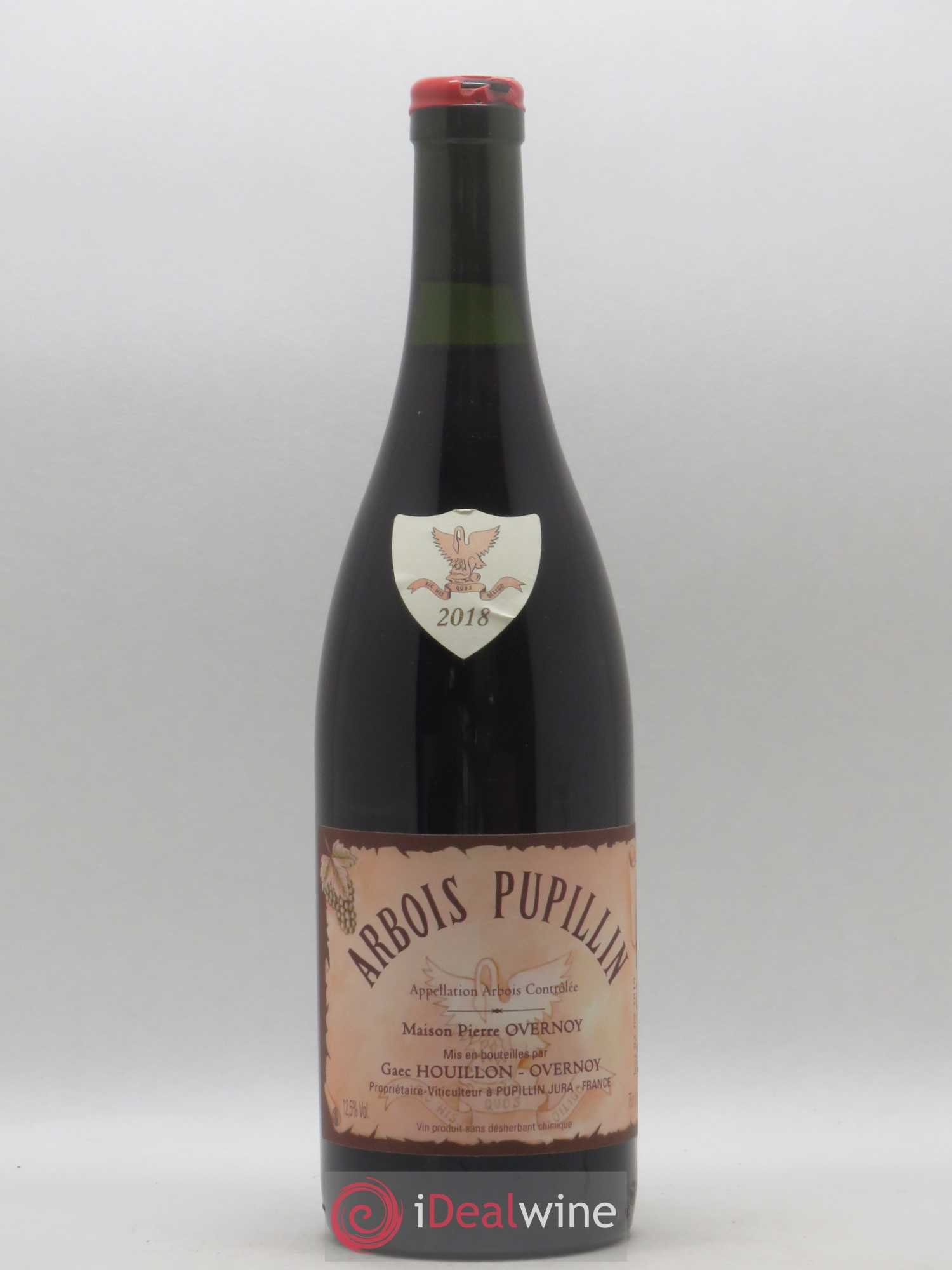 Arbois-Pupillin Poulsard (cire rouge) Overnoy-Houillon (Domaine) 2018 - Lot de 1 bouteille - 0