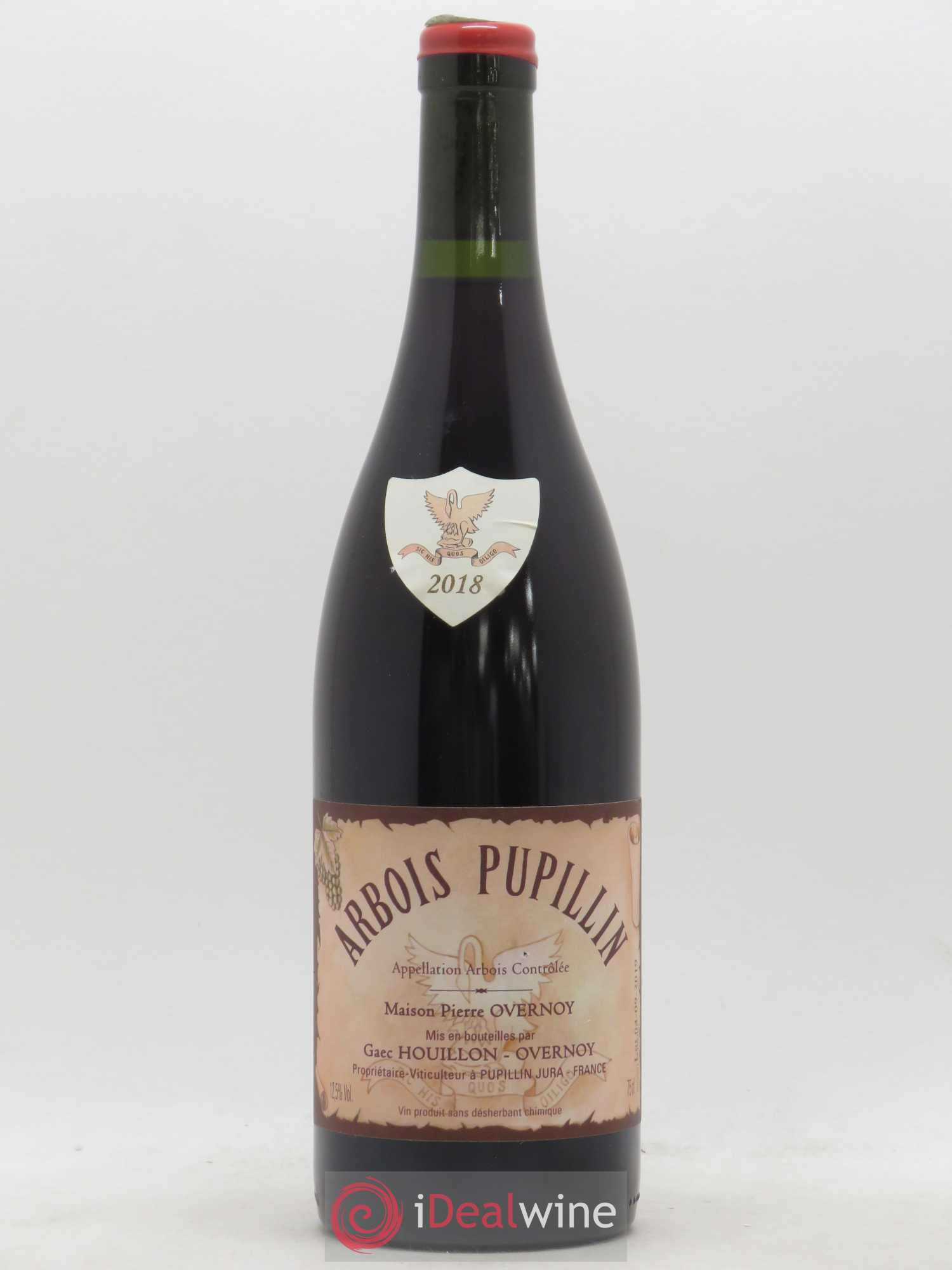 Arbois-Pupillin Poulsard (cire rouge) Overnoy-Houillon (Domaine) 2018 - Lot de 1 bouteille - 0