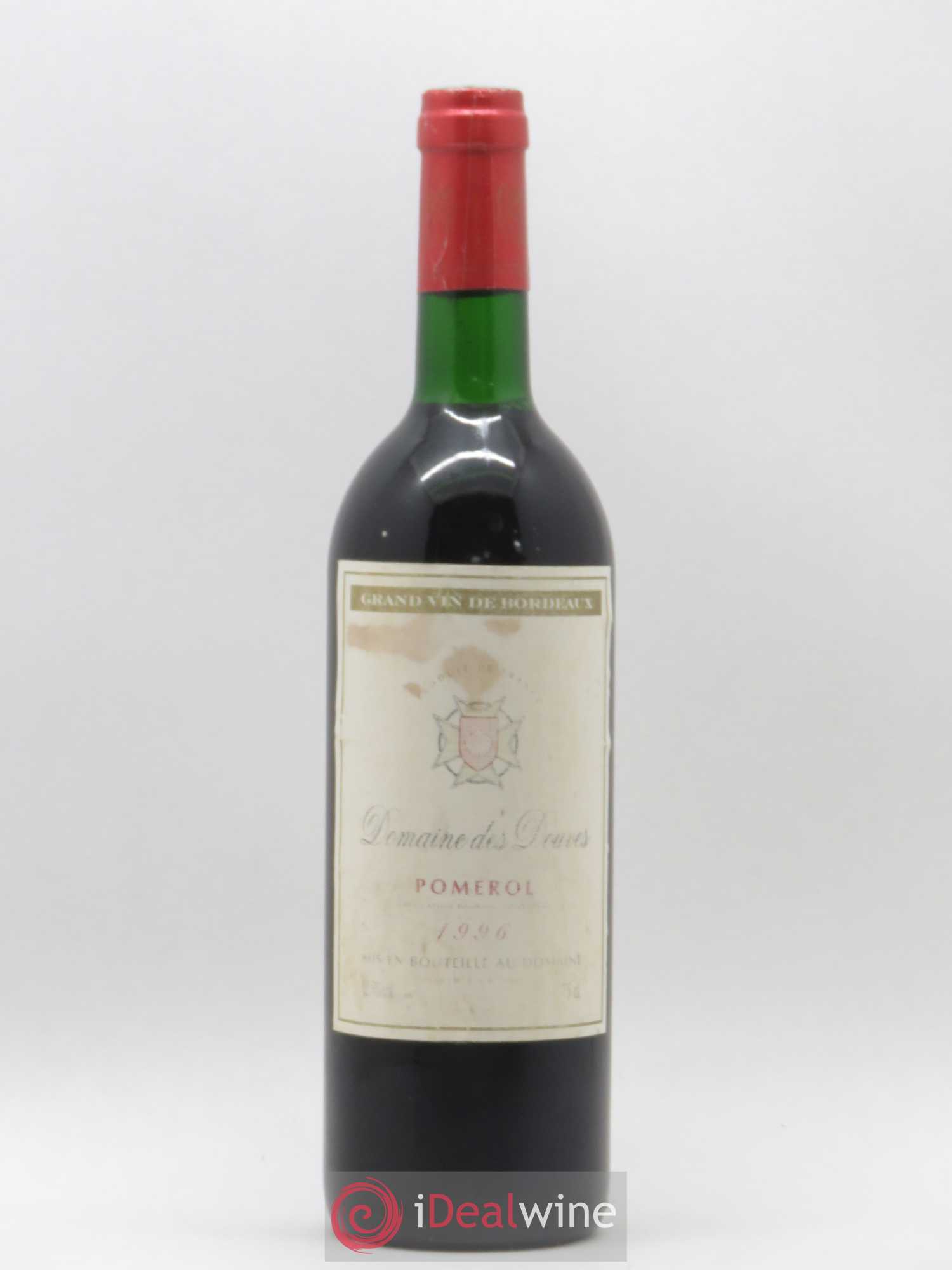 Pomerol Domaine des Douves 1996 - Posten von 1 Flasche - 0