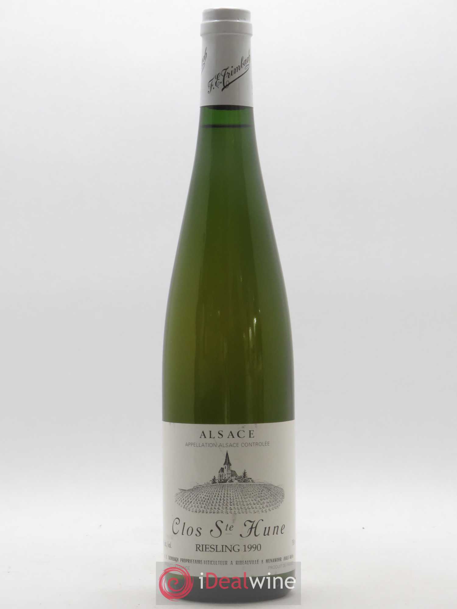 Alsace Riesling Clos Sainte-Hune Trimbach (Domaine) 1990 - Lot de 1 bouteille - 0