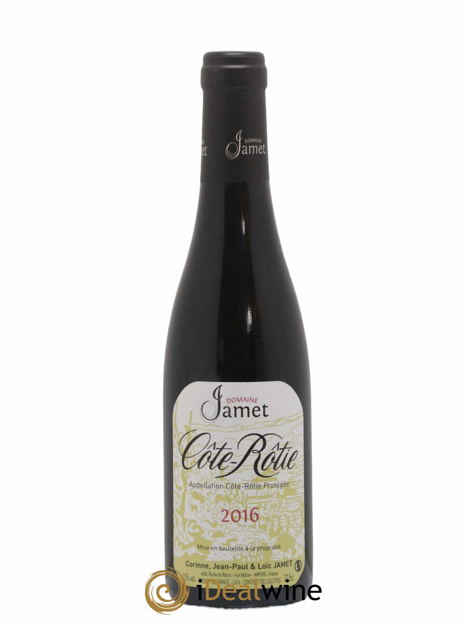 Côte-Rôtie Jamet (Domaine) 2016 - Lot of 1 half-bottle - 0