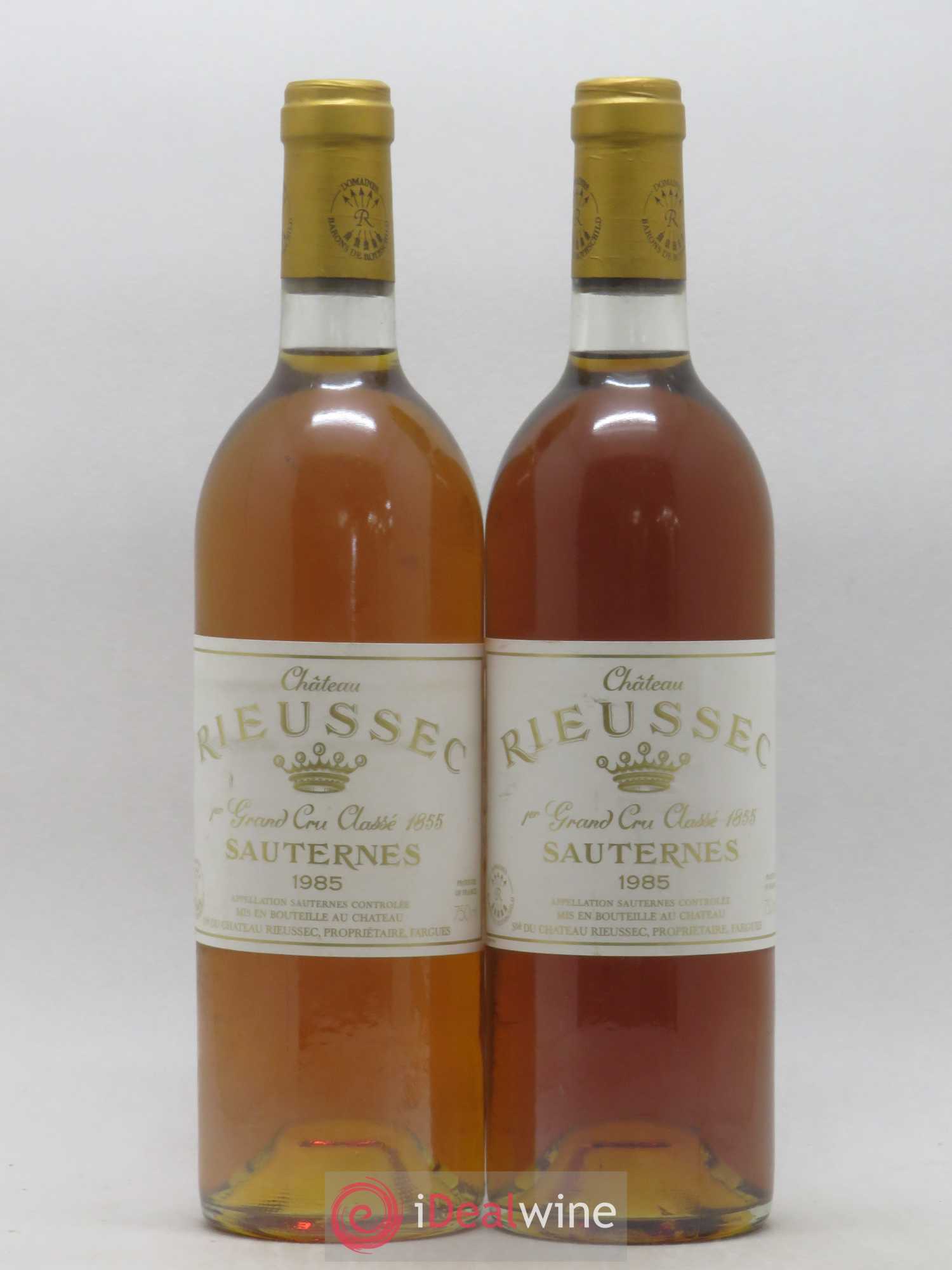 Château Rieussec 1er Grand Cru Classé 1985 - Lotto di 2 bottiglie - 0