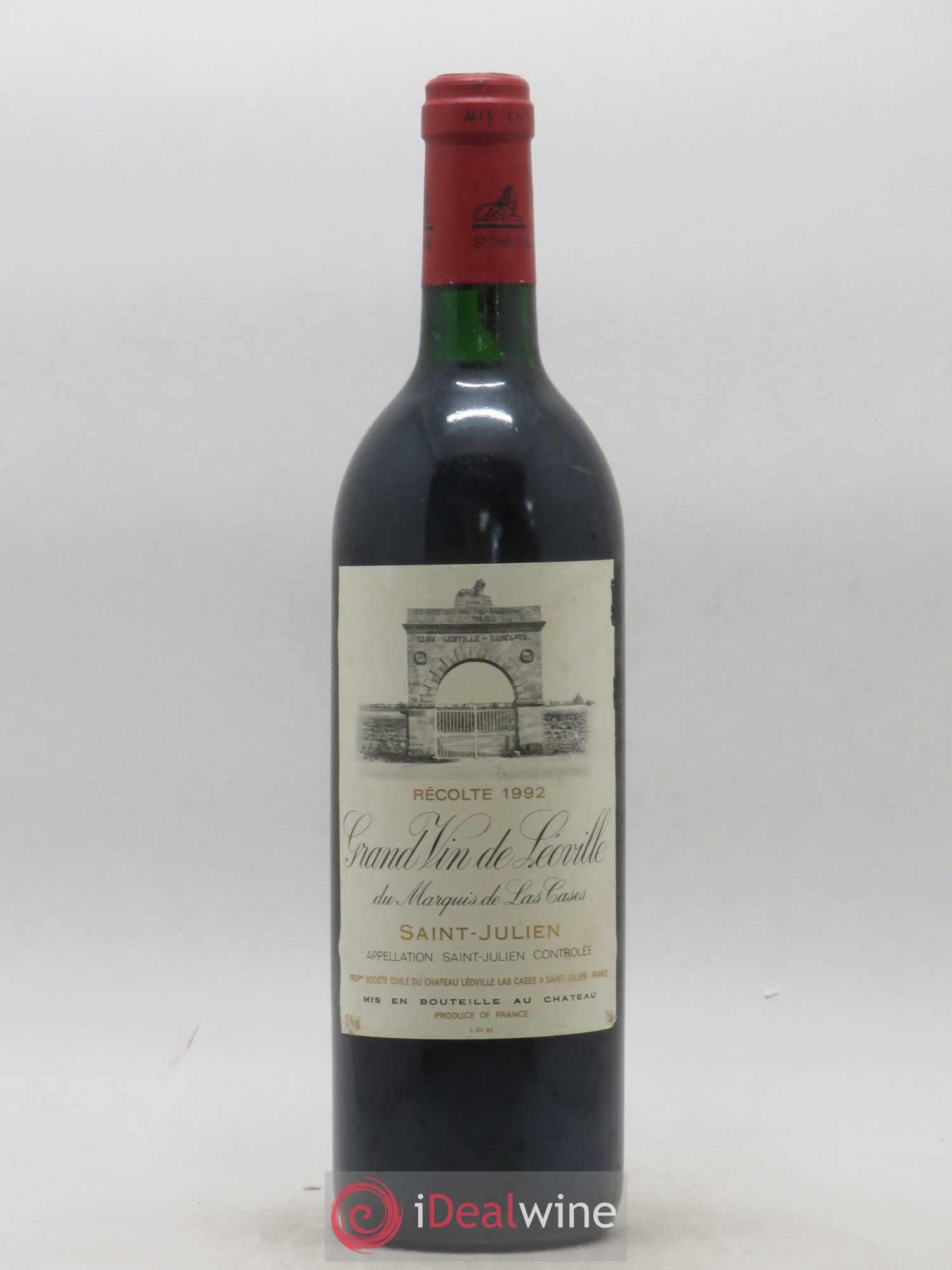 Château Léoville Las Cases 2ème Grand Cru Classé 1992 - Lot de 1 bouteille - 0