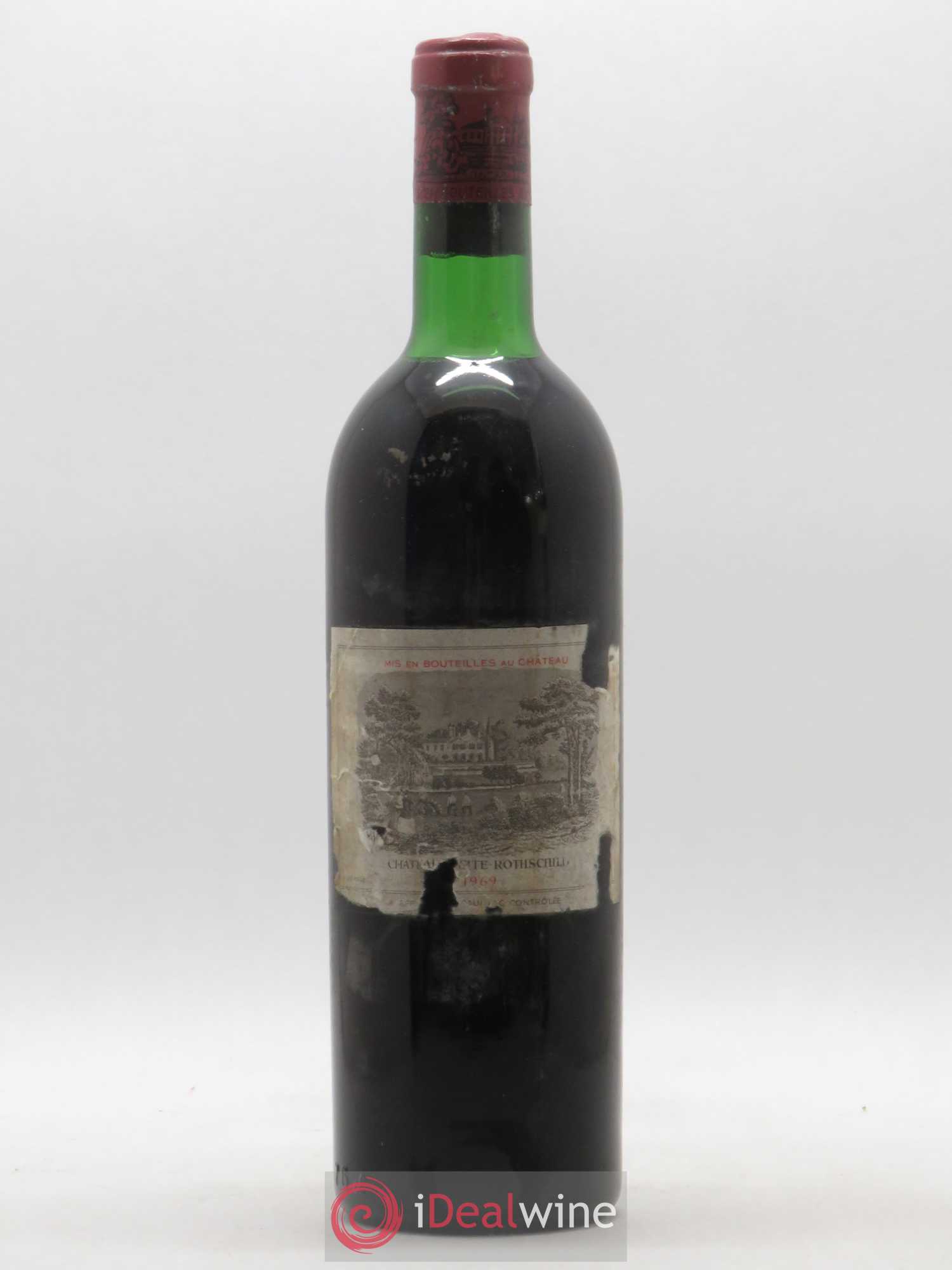 Château Lafite Rothschild 1er Grand Cru Classé 1969 - Lot de 1 bouteille - 0