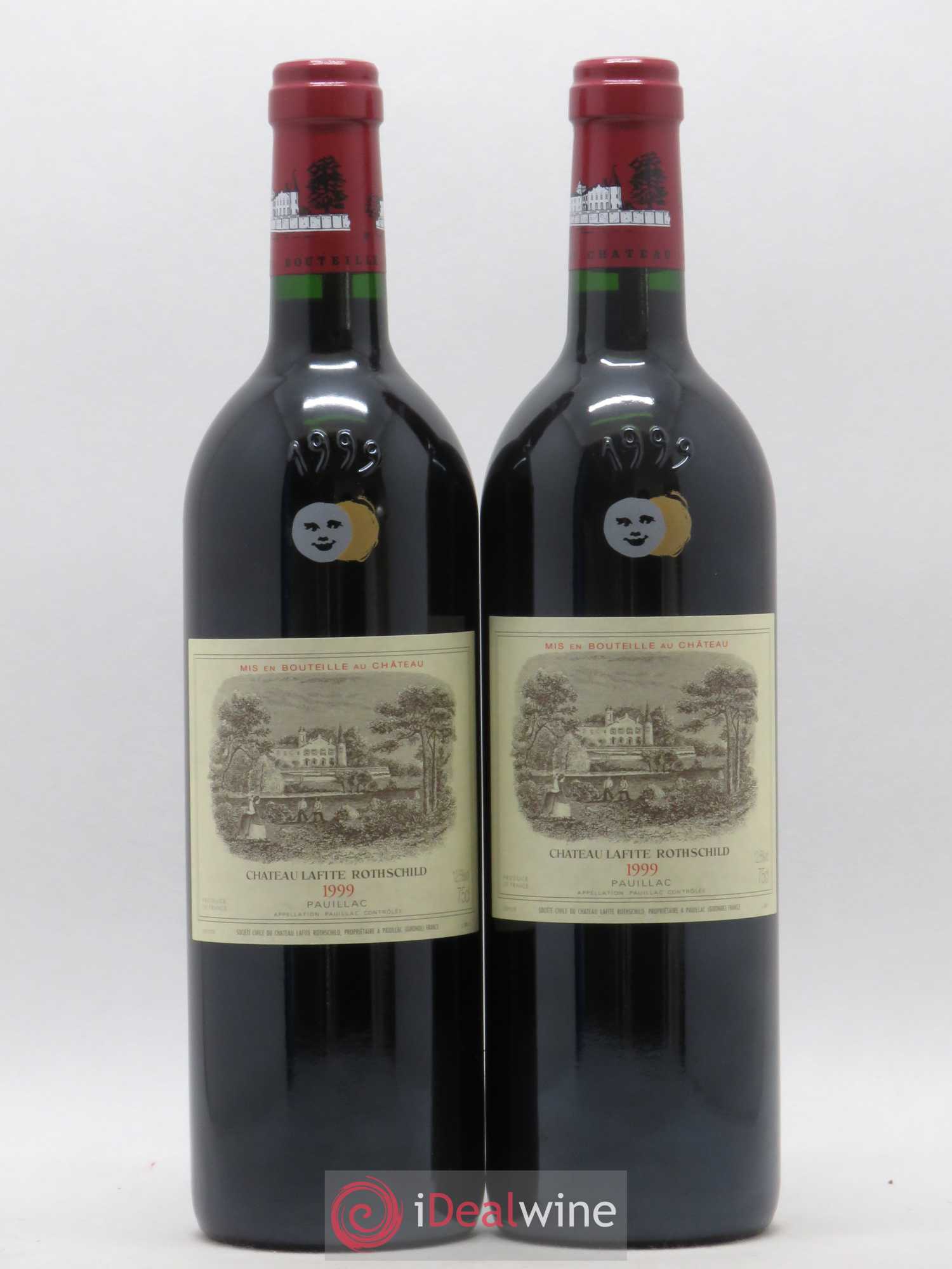Château Lafite Rothschild 1er Grand Cru Classé 1999 - Lot of 2 bottles - 0