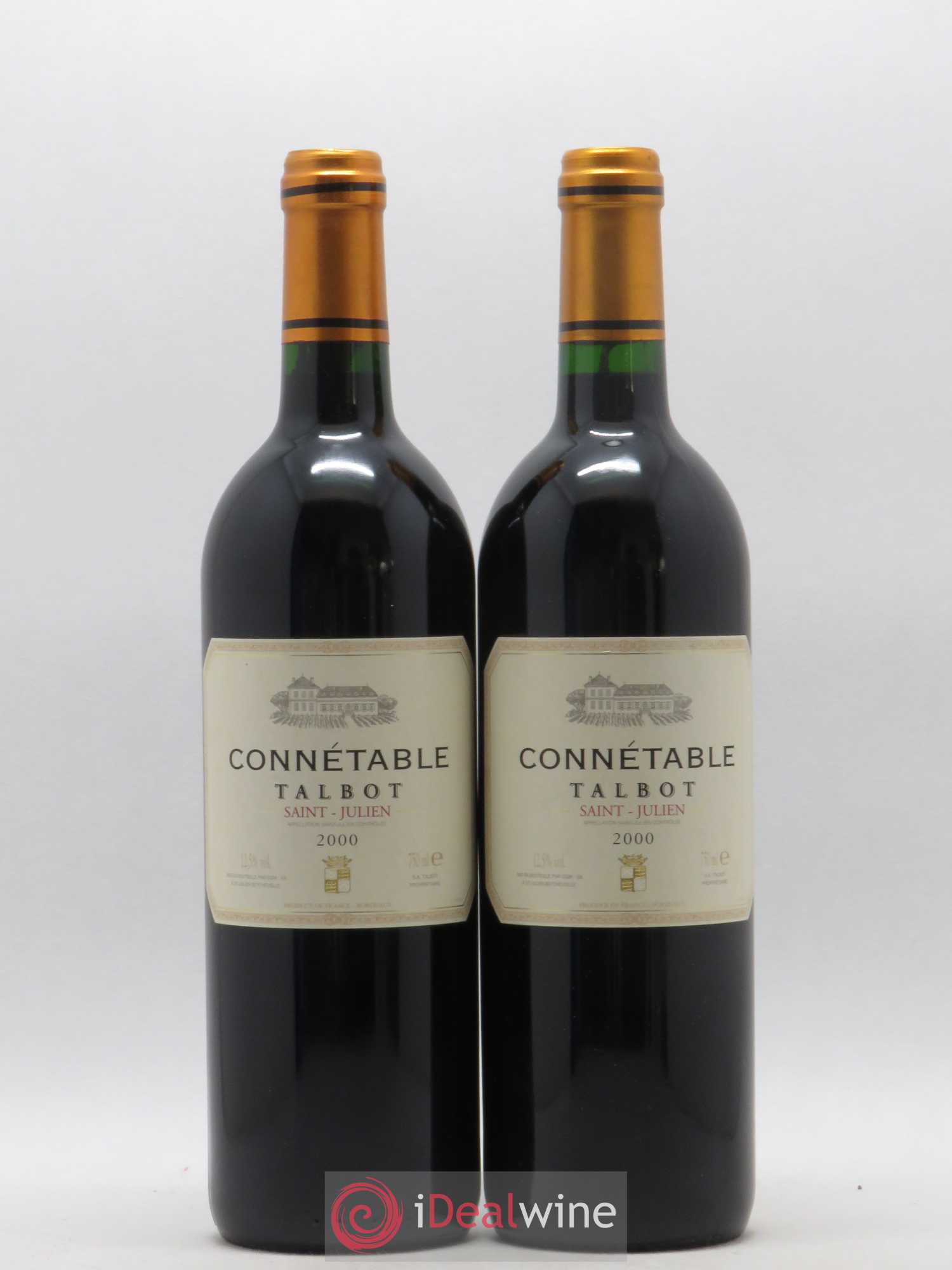 Connétable de Talbot Second Vin 2000 - Lot de 2 bouteilles - 0