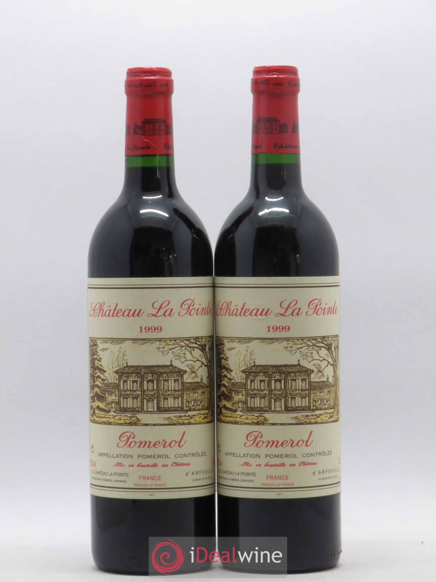 Château la Pointe 1999 - Lot de 2 bouteilles - 0