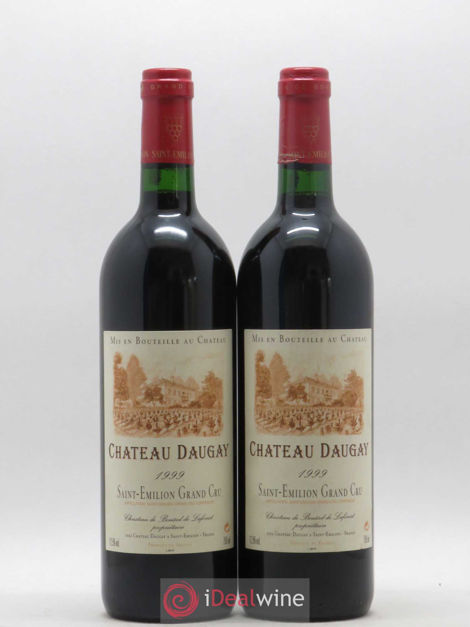 Château Daugay 1999 - Lot de 2 bouteilles - 0