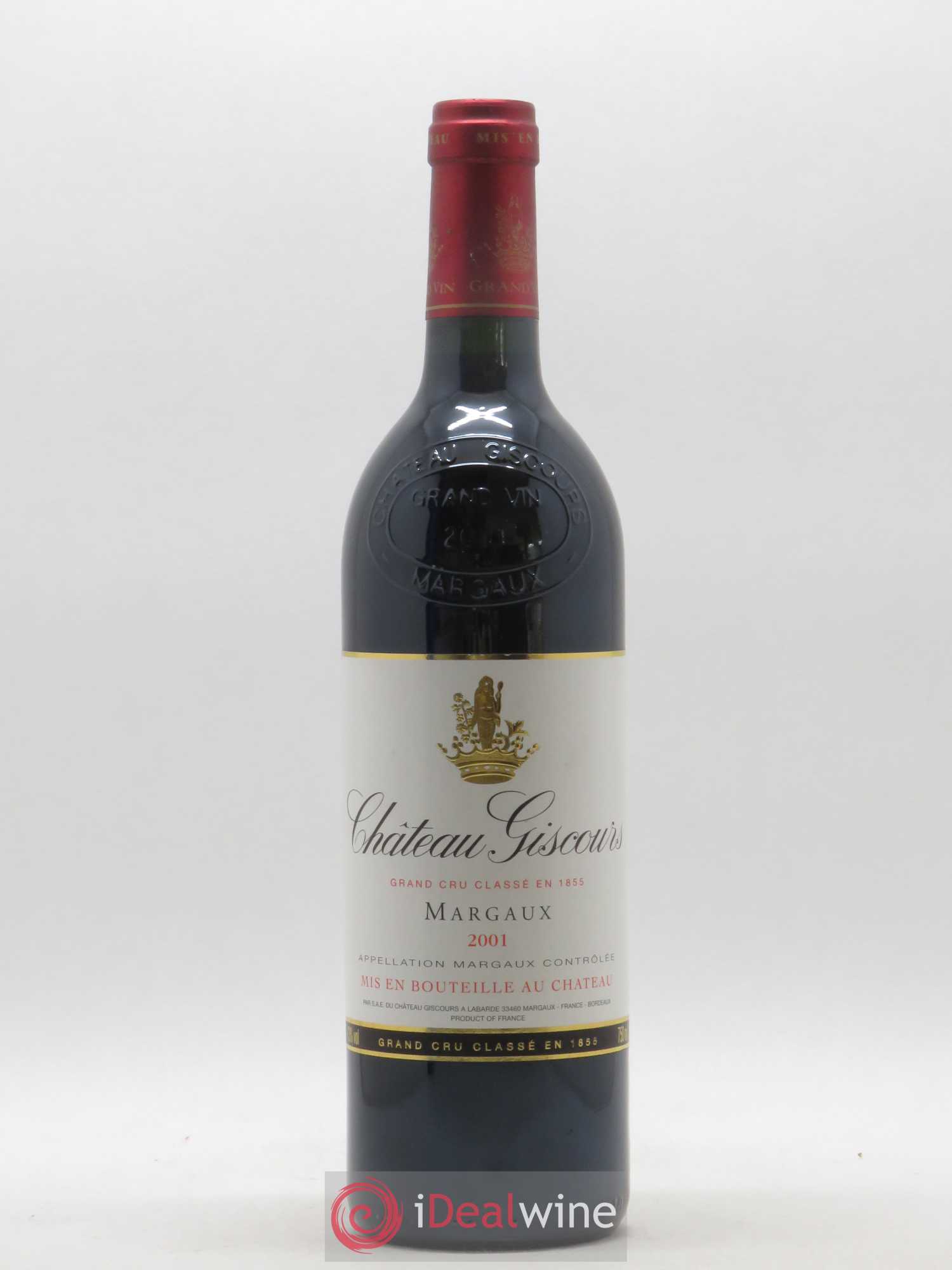 Château Giscours 3ème Grand Cru Classé 2001 - Lot de 1 bouteille - 0