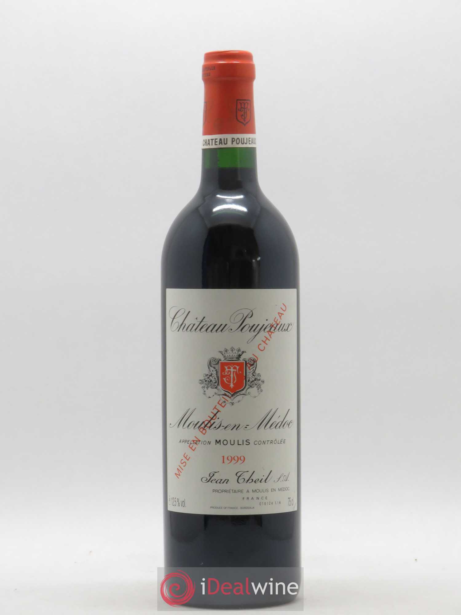 Château Poujeaux 1999 - Lot de 1 bouteille - 0