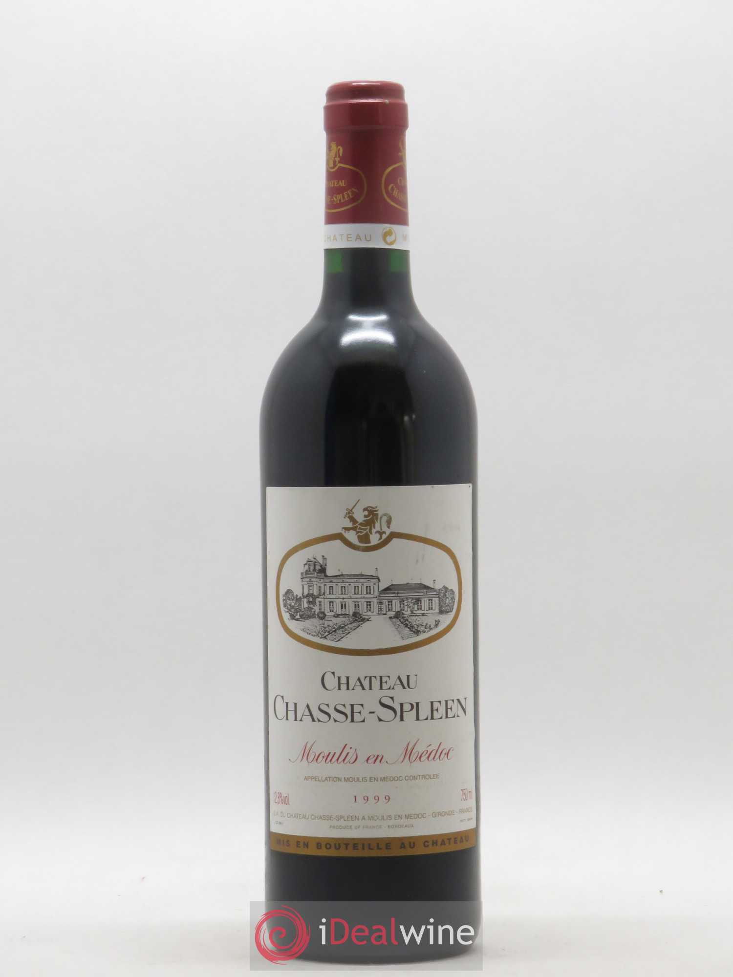 Château Chasse Spleen 1999 - Lot de 1 bouteille - 0
