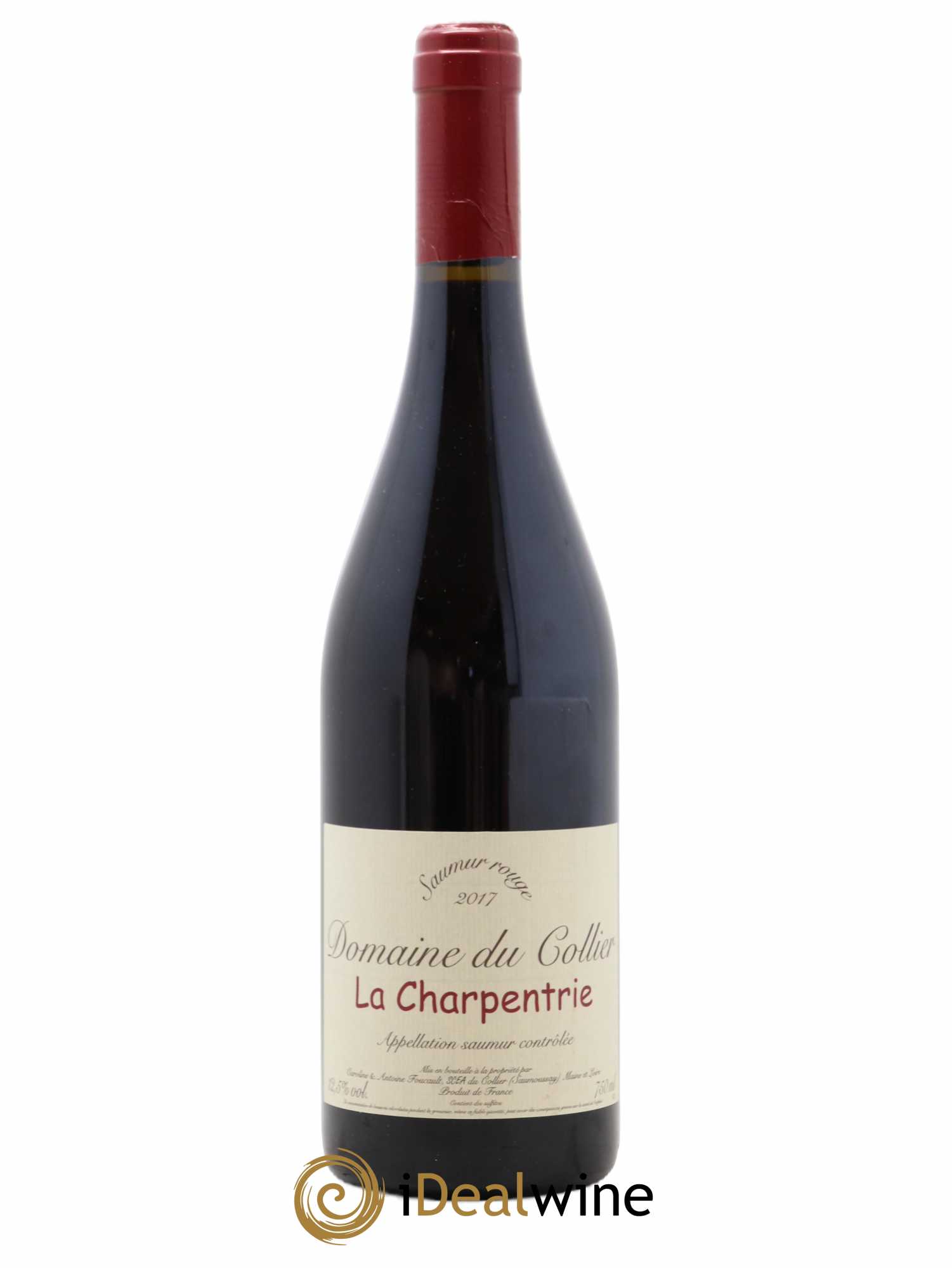 Saumur La Charpentrie Domaine du Collier 2017 - Lot de 1 bouteille - 0
