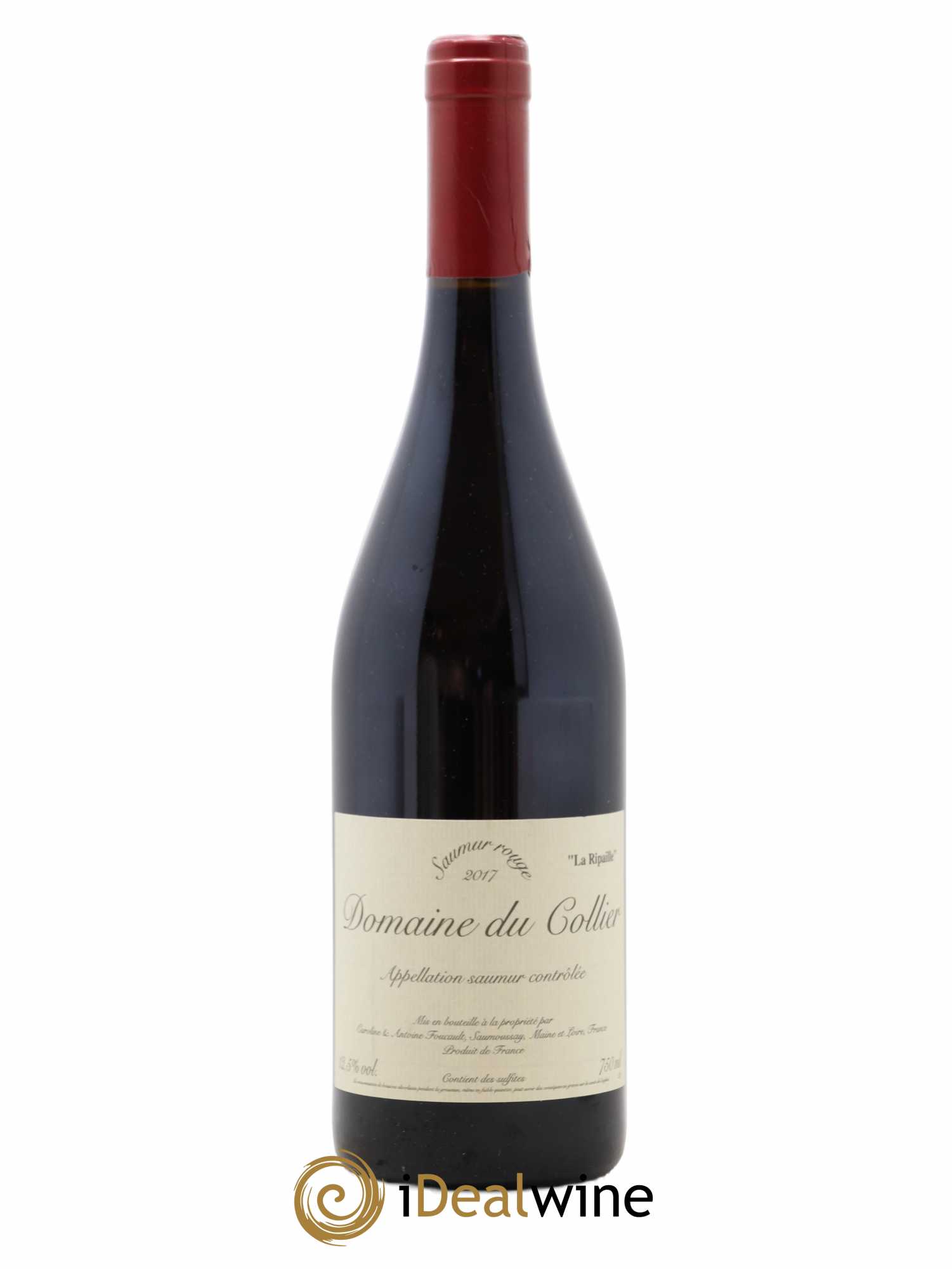 Saumur La Ripaille Domaine du Collier 2017 - Lot de 1 bouteille - 0