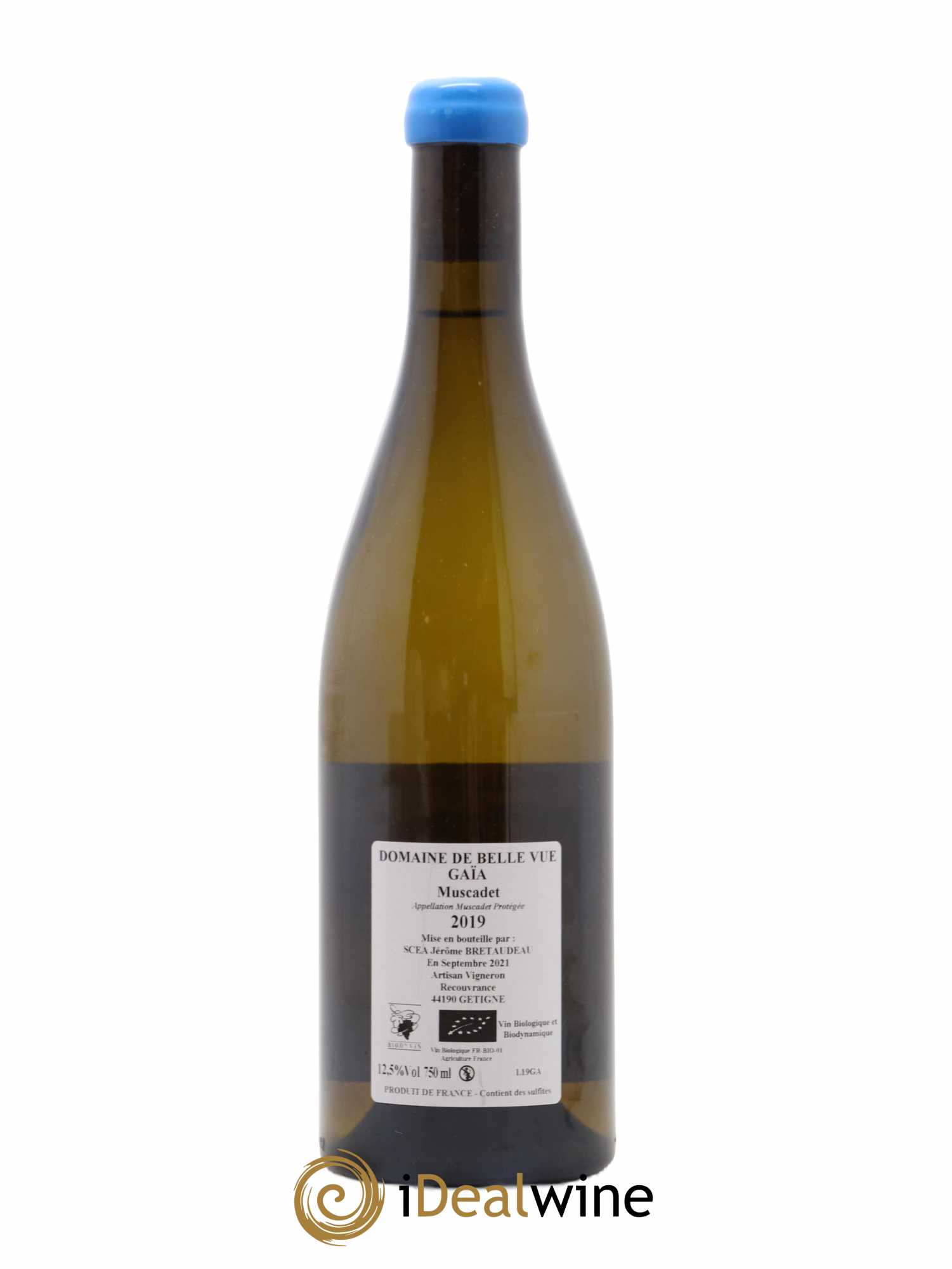 Muscadet-Sèvre-et-Maine Gaia Jérôme Bretaudeau - Domaine de Bellevue 2019 - Lot de 1 bouteille - 1