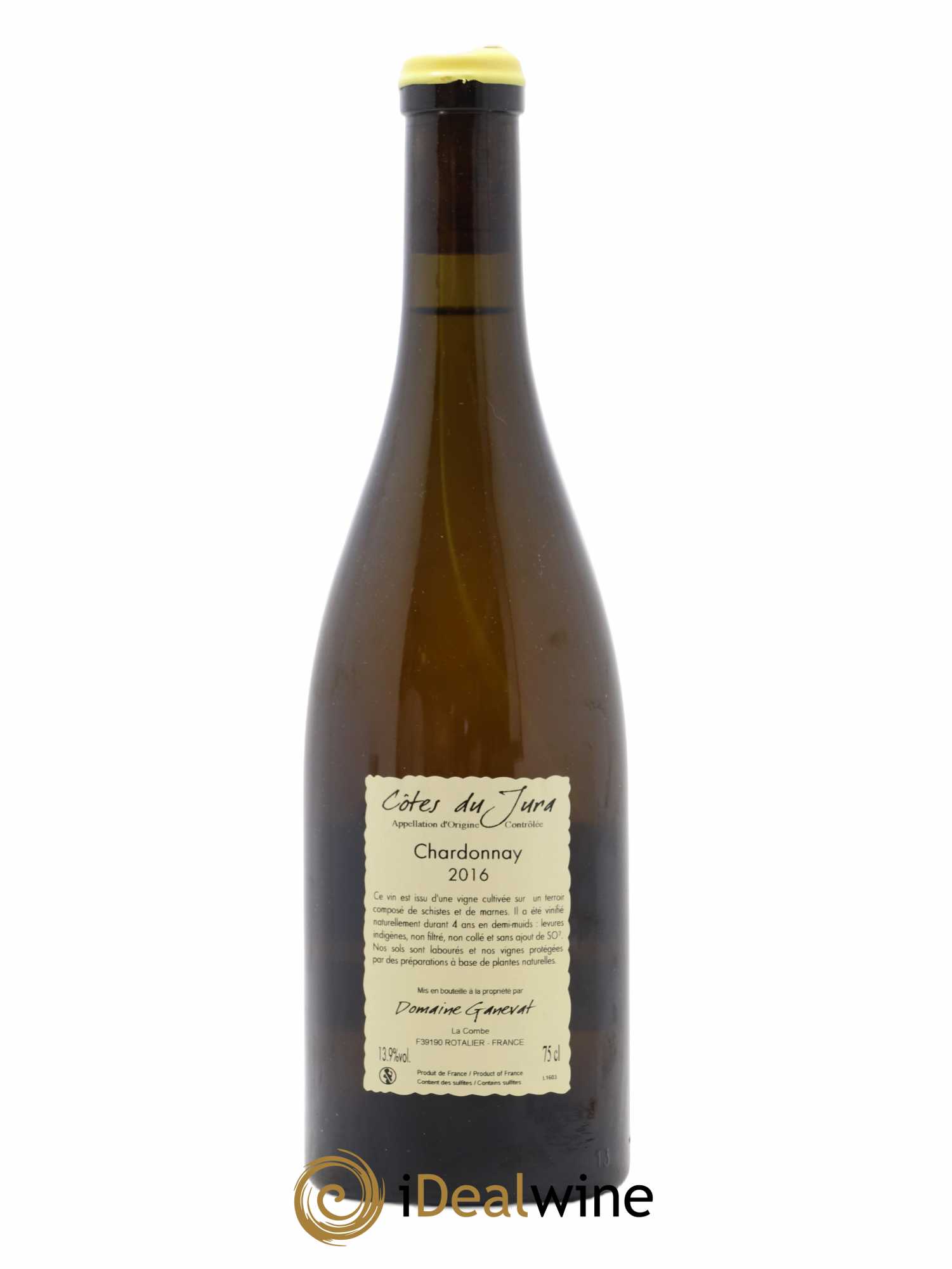 Côtes du Jura Grusse en Billat Jean-François Ganevat (Domaine) 2016 - Lot de 1 bouteille - 1