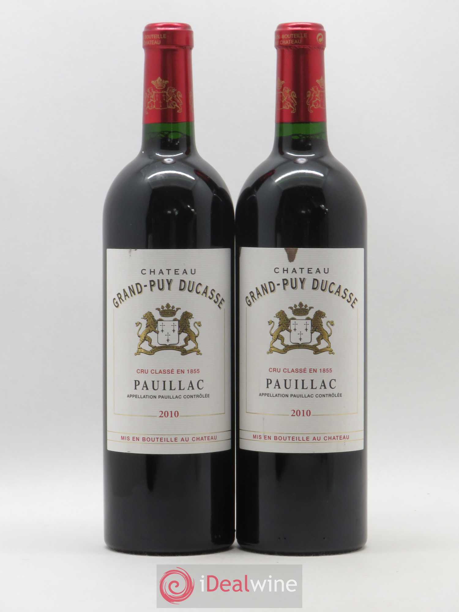Château Grand Puy Ducasse 5ème Grand Cru Classé 2010 - Lot de 2 bouteilles - 0
