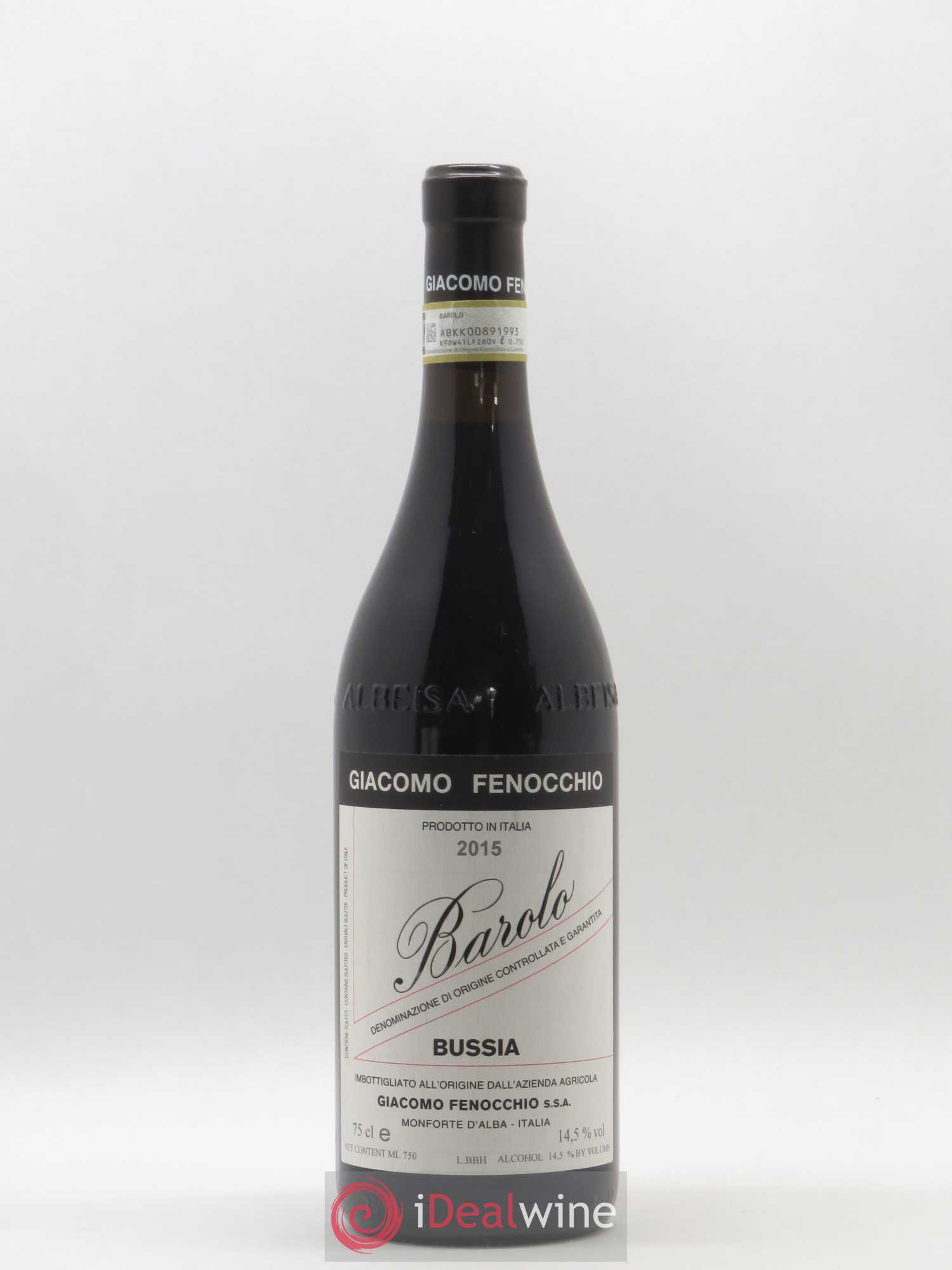Barolo Bussia Giacomo Fennocchio 2015 - Posten von 1 Flasche - 0