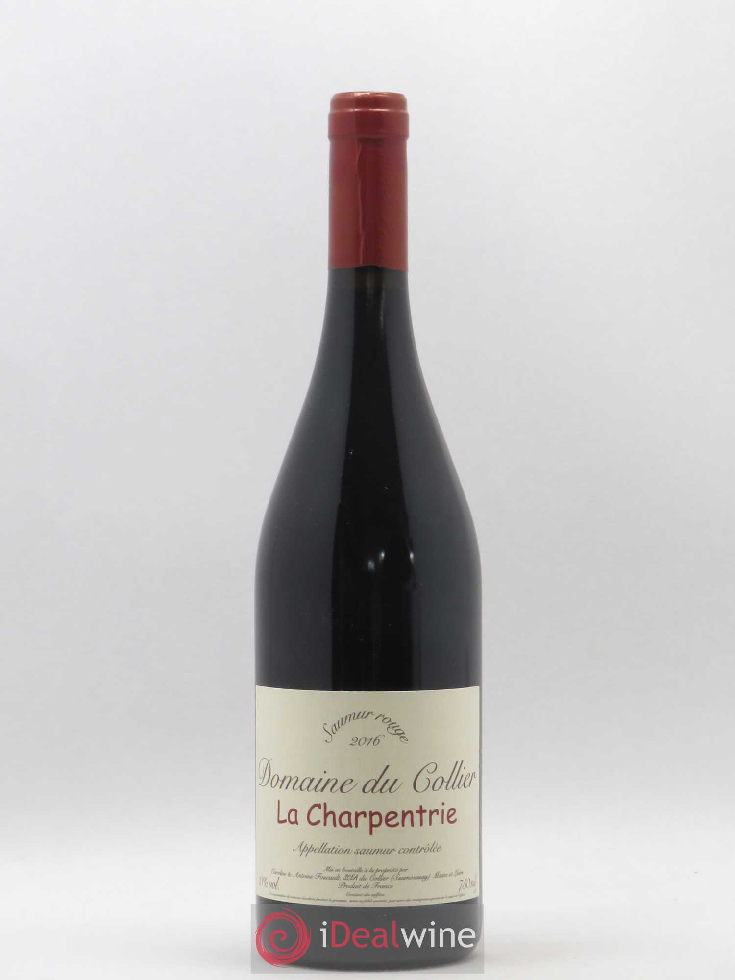 Saumur La Charpentrie Domaine du Collier 2016 - Lot de 1 bouteille - 0