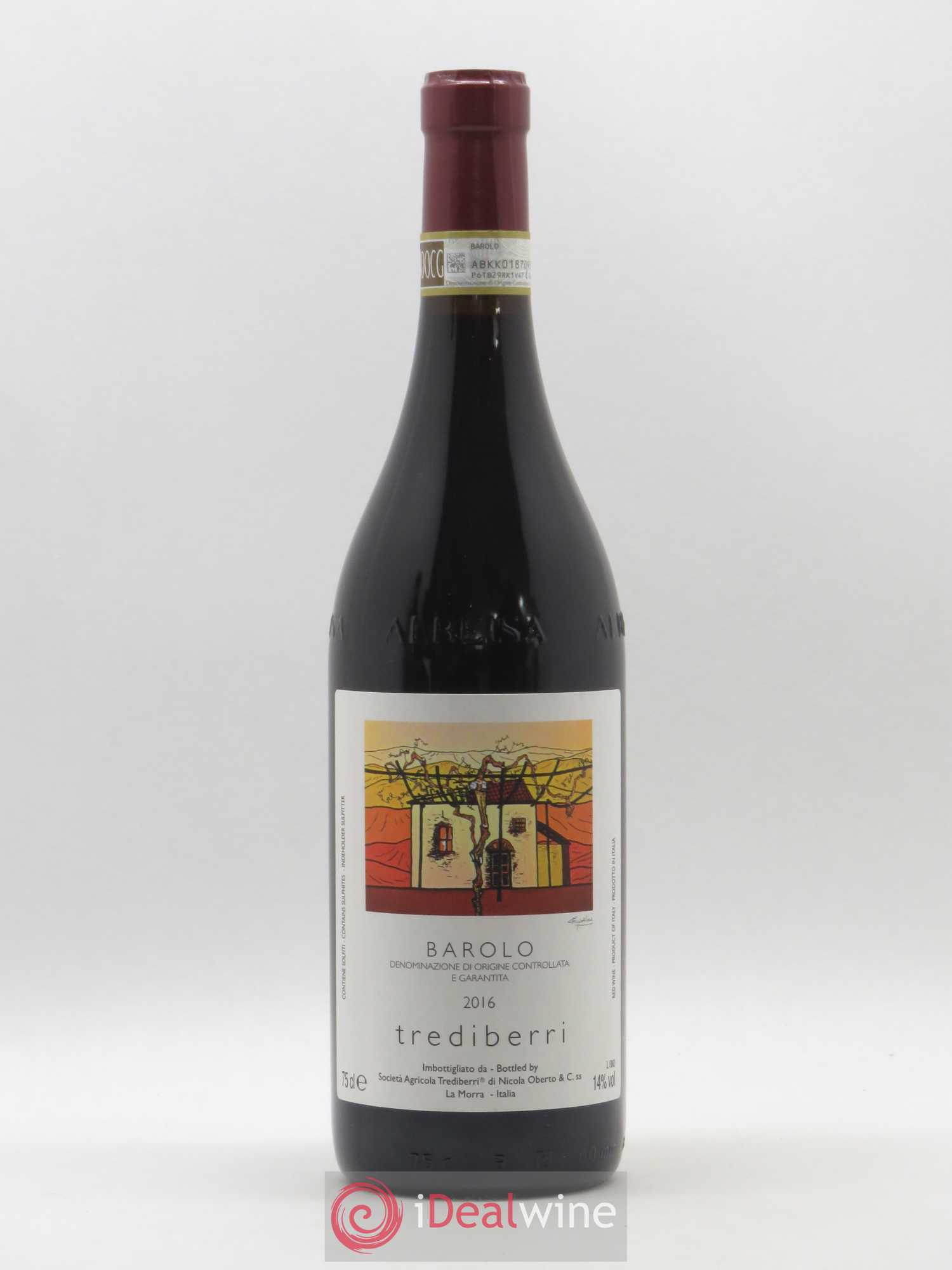 Barolo Trediberri 2016 - Lot de 1 bouteille - 0