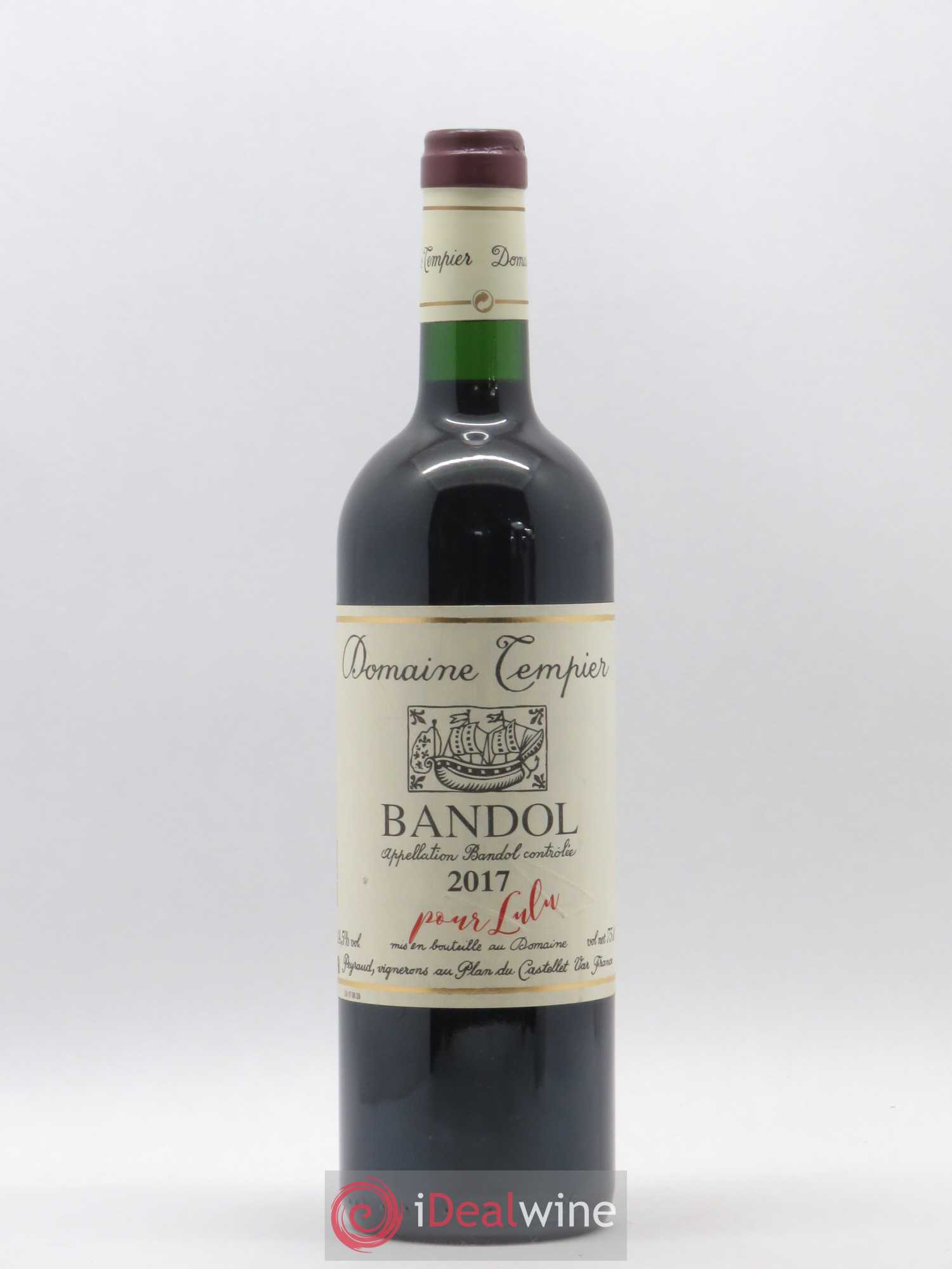 Bandol Domaine Tempier Famille Peyraud Pour Lulu 2017 - Lot de 1 bouteille - 0