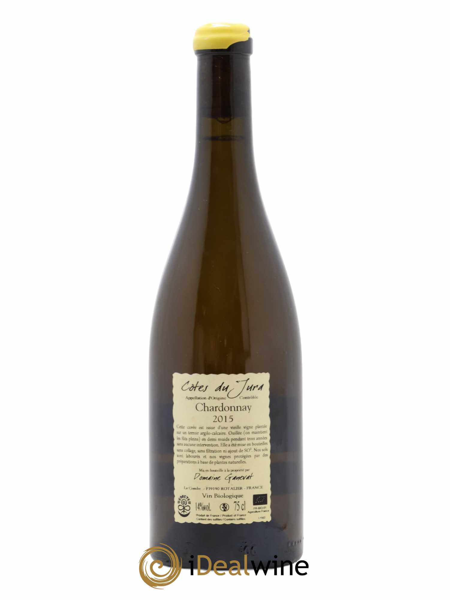 Côtes du Jura Les Chamois du Paradis Jean-François Ganevat (Domaine) 2015 - Lot de 1 bouteille - 1