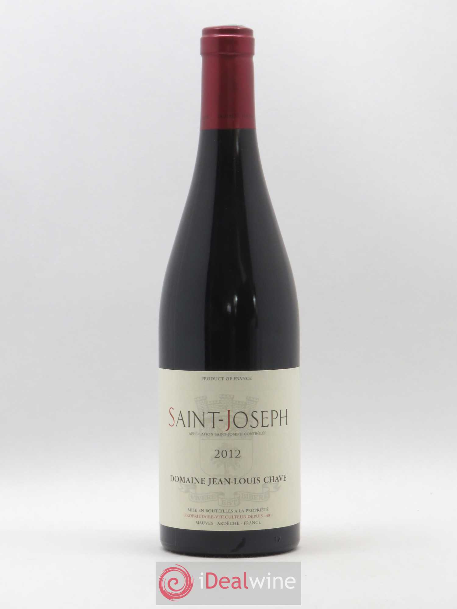 Saint-Joseph Jean-Louis Chave 2012 - Lot de 1 bouteille - 0