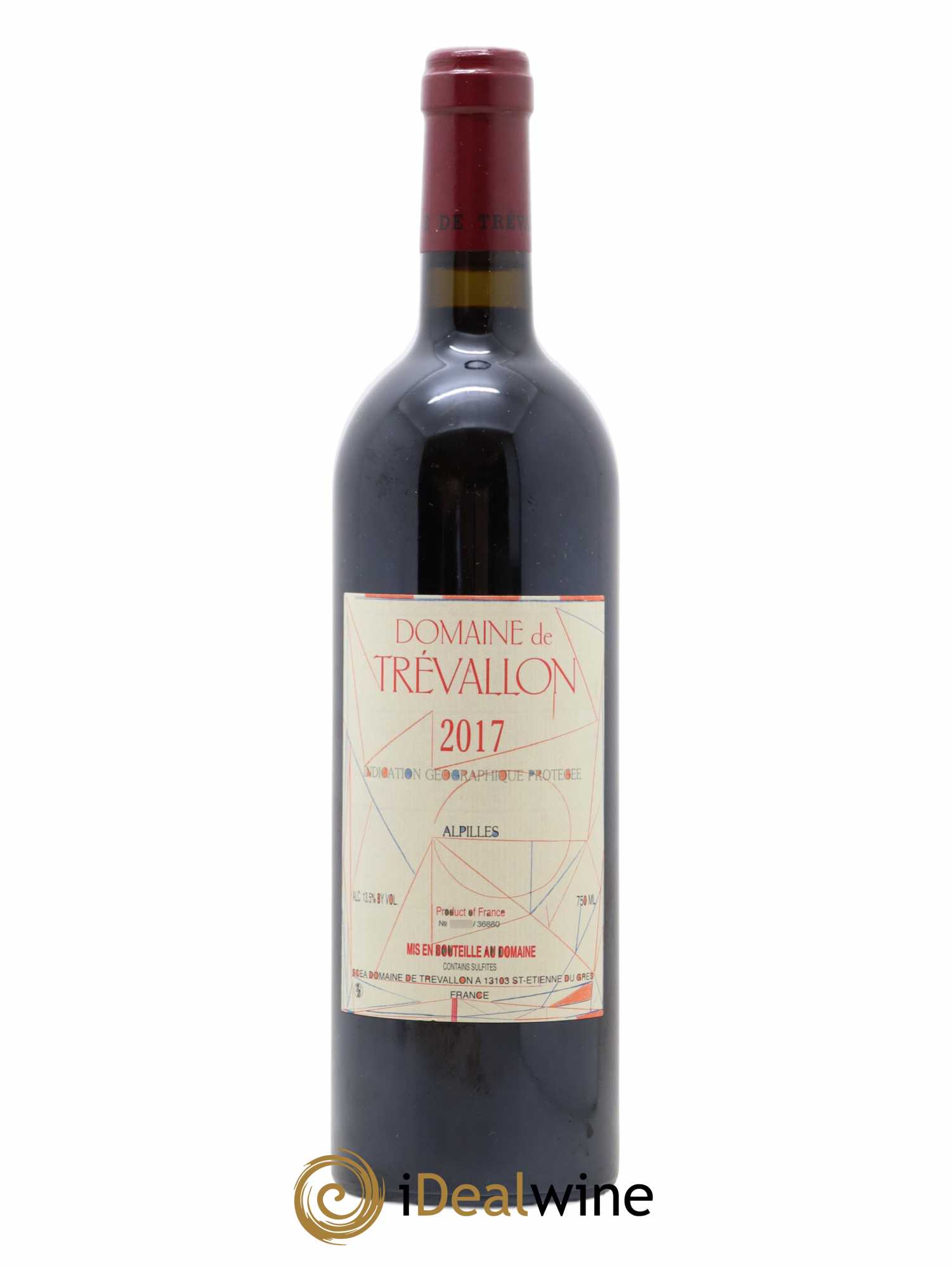 Alpilles Trévallon (Domaine de) Eloi Dürrbach 2017 - Lot de 1 bouteille - 0