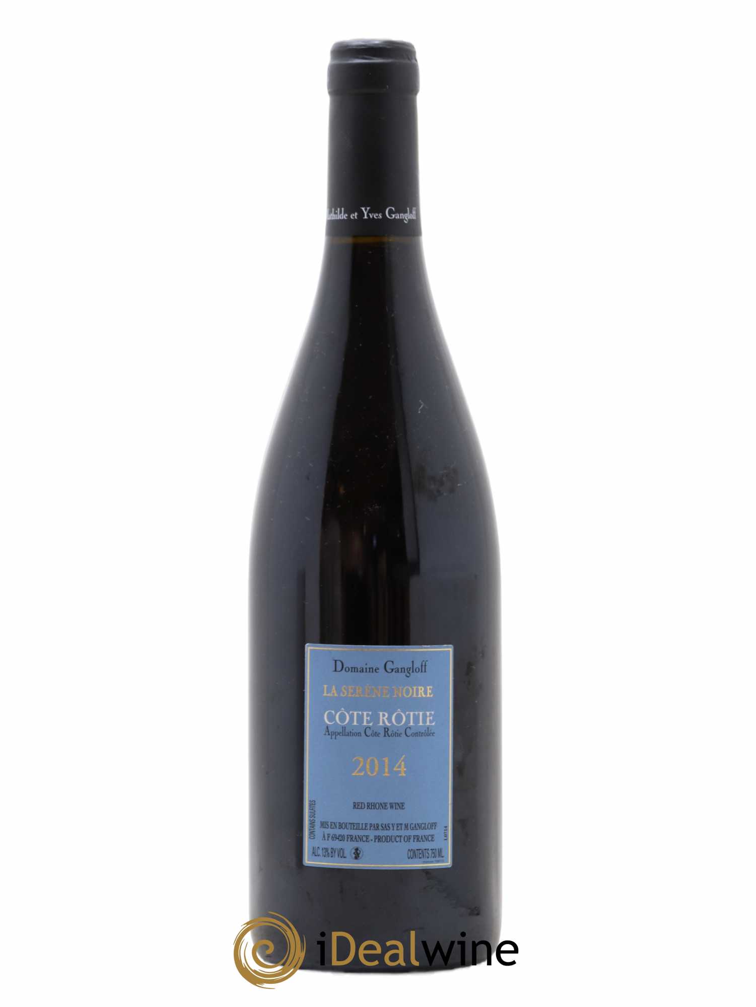 Côte-Rôtie La Sereine Noire Gangloff (Domaine) 2014 - Lot de 1 bouteille - 1