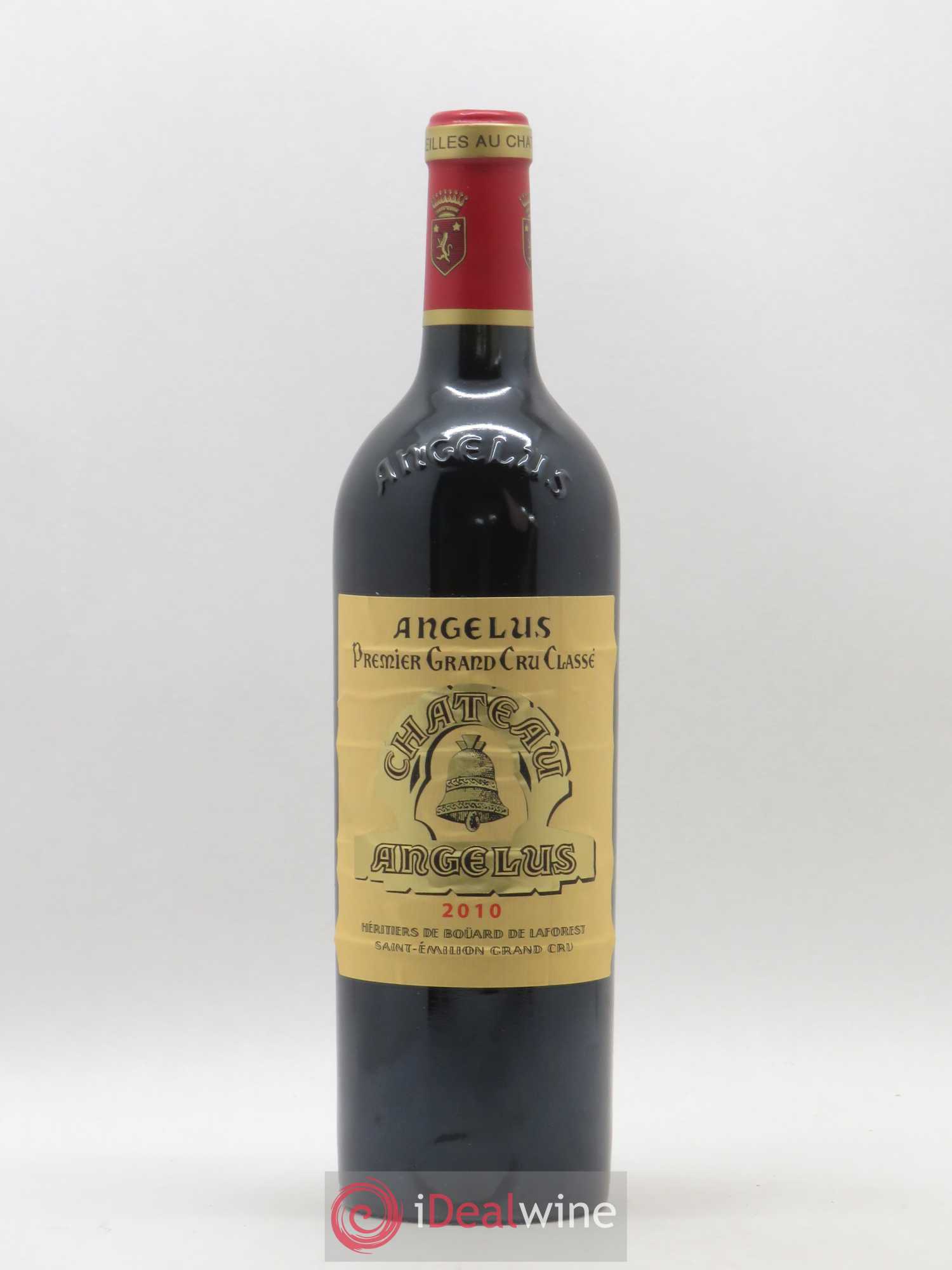 Château Angélus 1er Grand Cru Classé A 2010 - Lot de 1 bouteille - 0