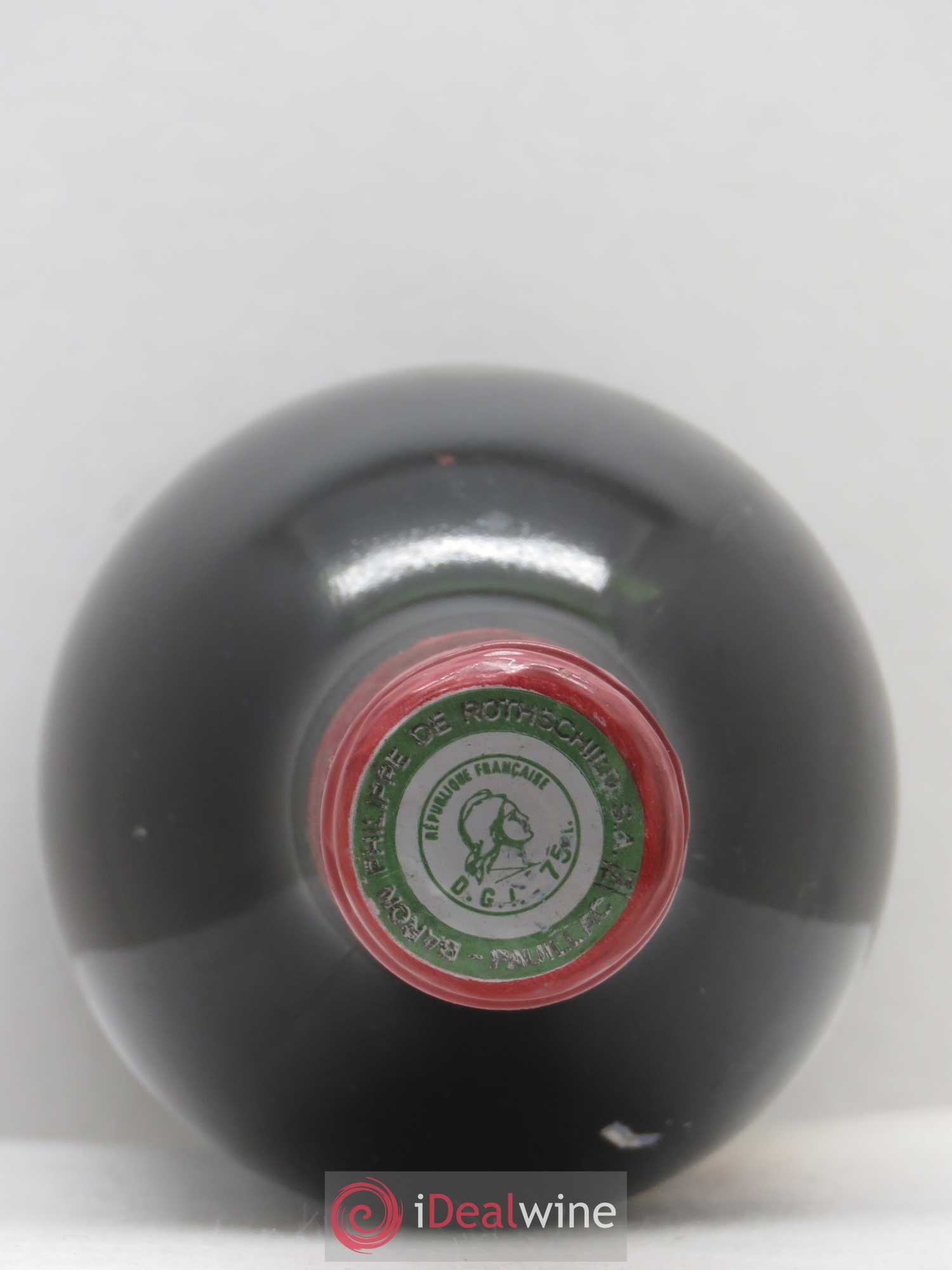 Château Mouton Rothschild 1er Grand Cru Classé 1981 - Lot de 1 bouteille - 1