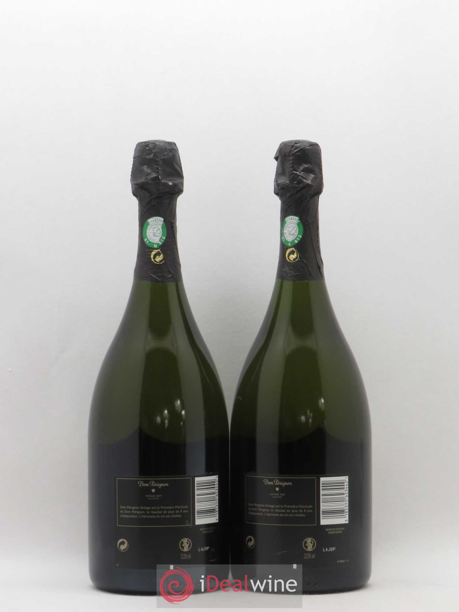 Brut Dom Pérignon 2009 - Lot de 2 bouteilles - 1
