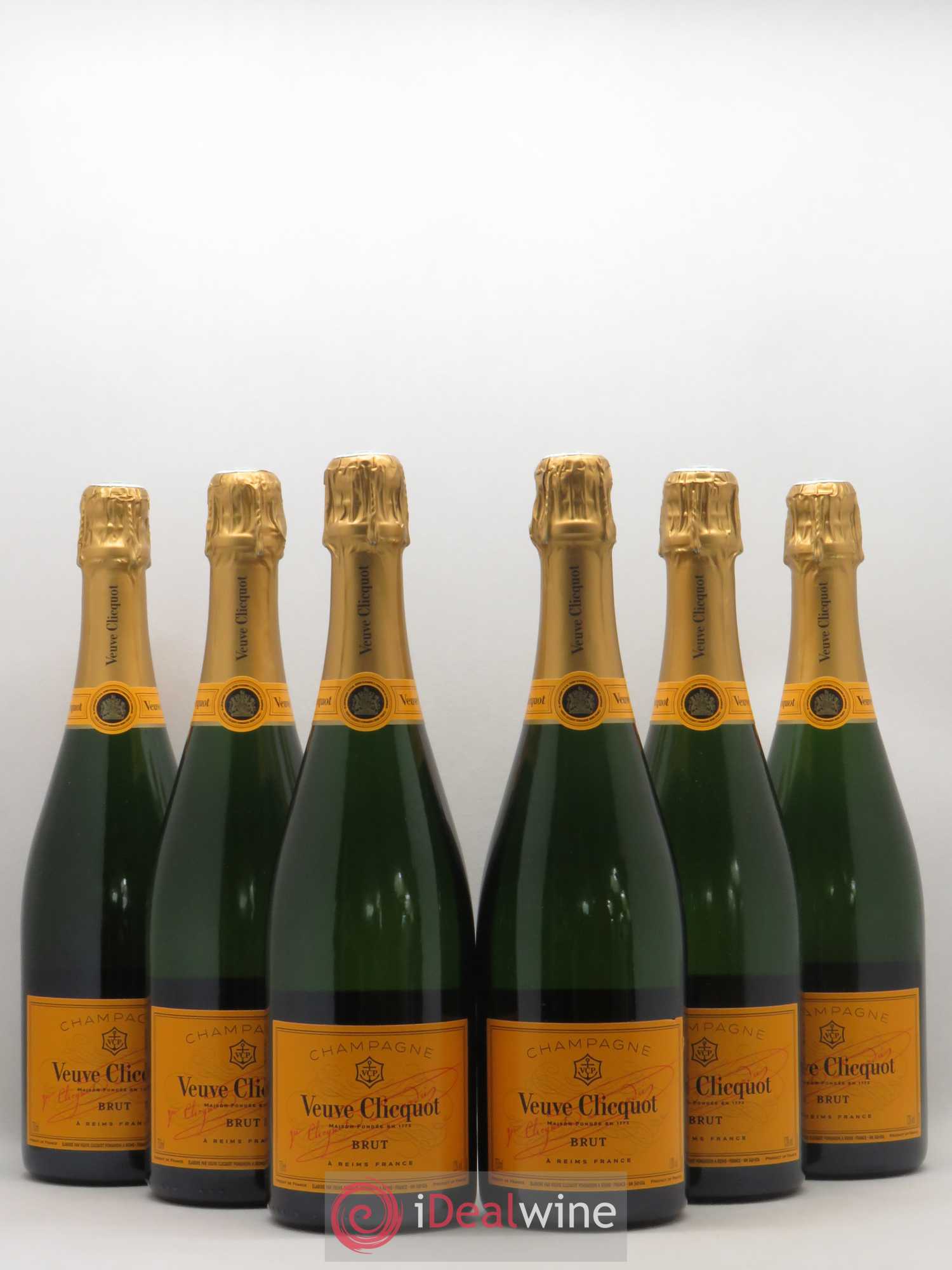 Brut Réserve Veuve Clicquot - Lot de 6 bouteilles - 0